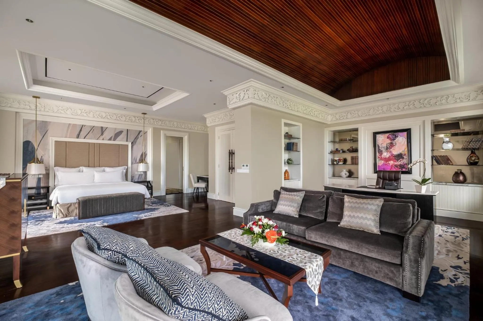 Photo of the whole room, Bed in InterContinental Bali Resort by IHG