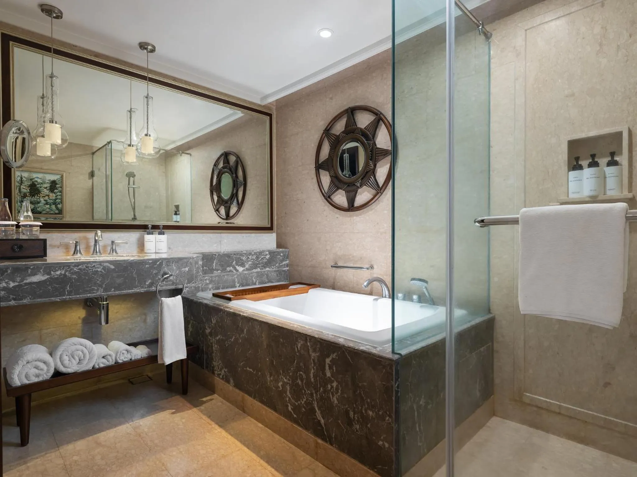 Bathroom in InterContinental Bali Resort by IHG