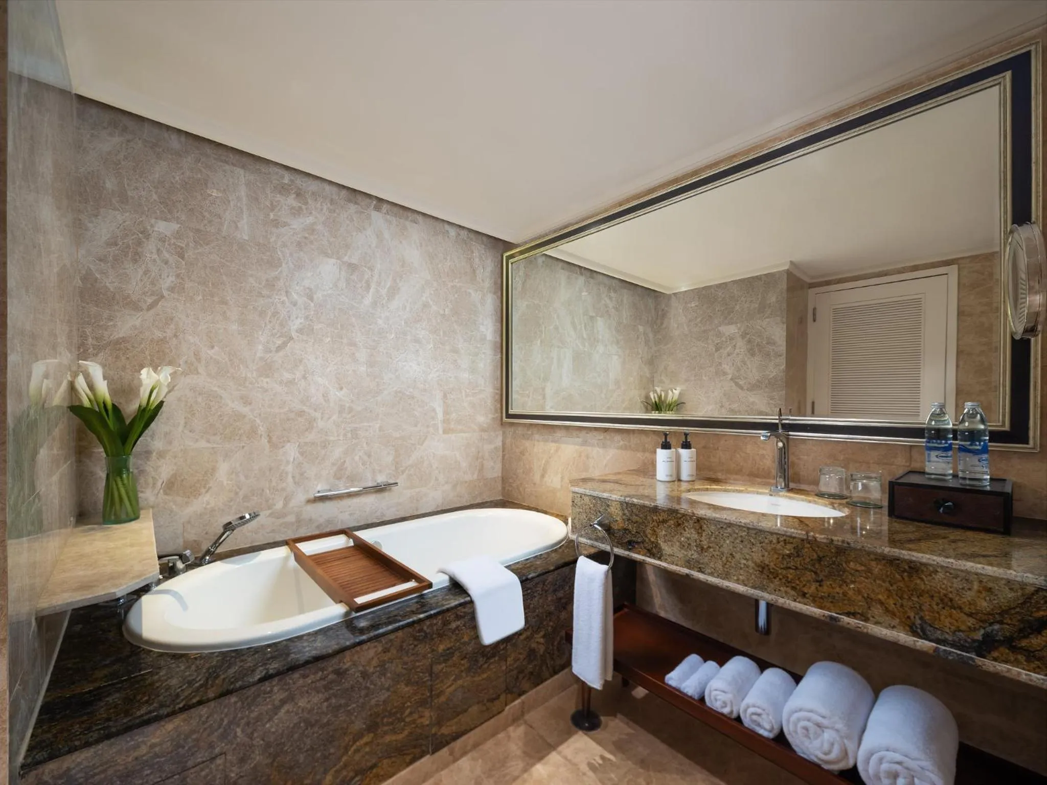 Bathroom in InterContinental Bali Resort by IHG