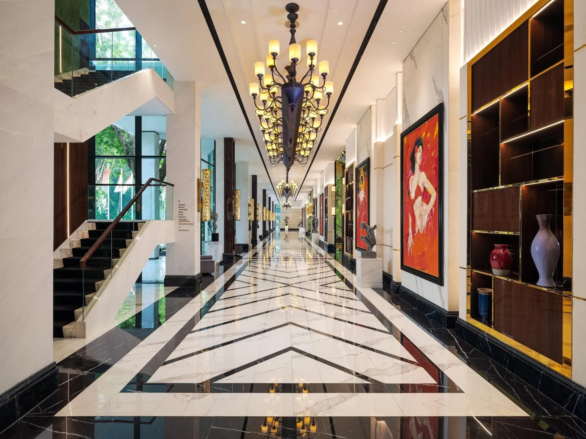 Lobby or reception in InterContinental Bali Resort by IHG