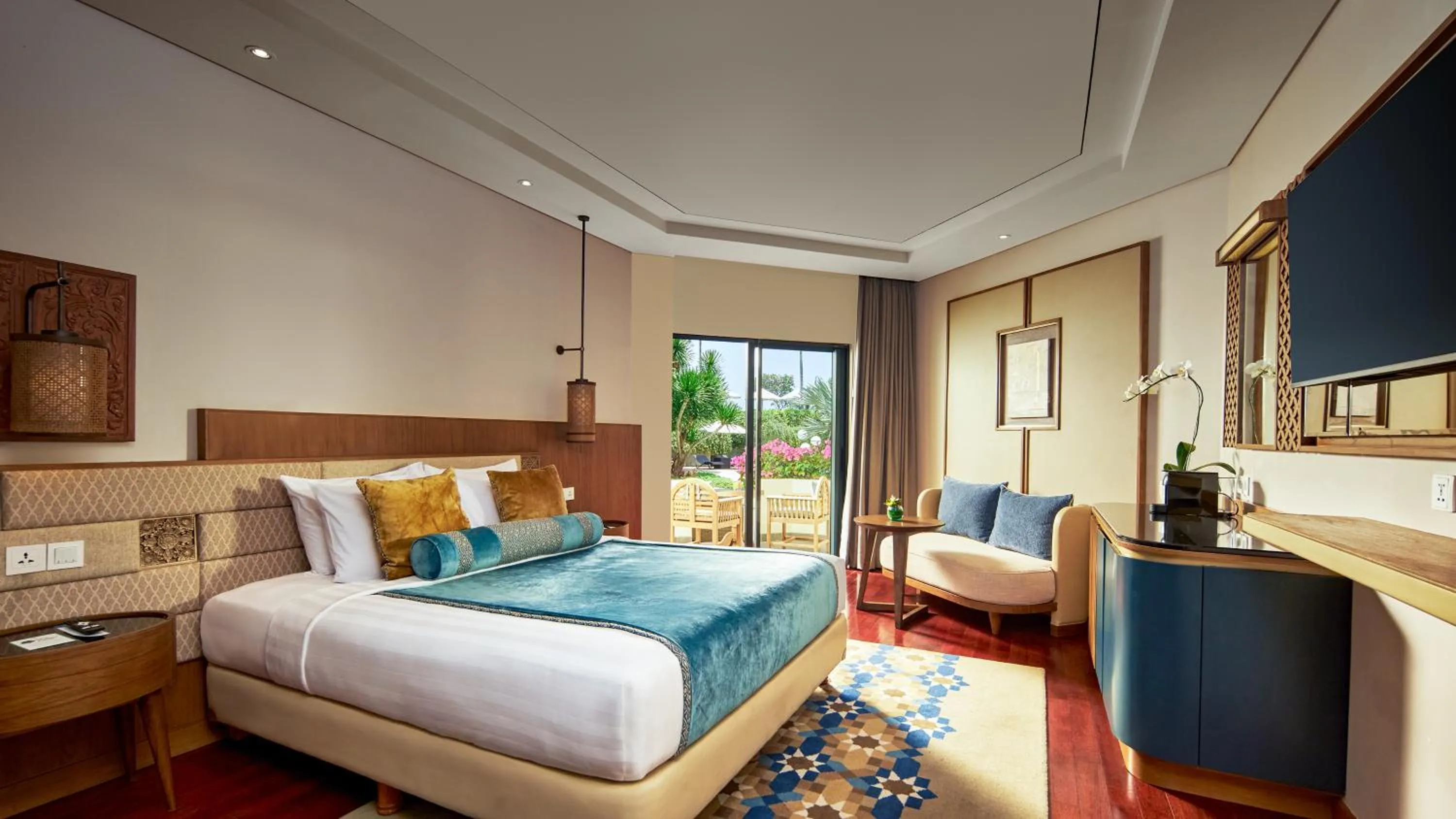 Bedroom, Bed in Grand Mirage Resort & Thalasso Bali