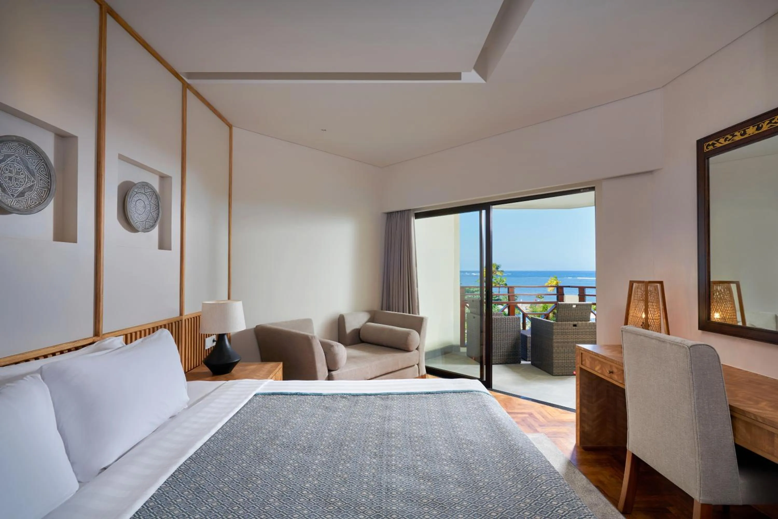 Bedroom, Bed in Grand Mirage Resort & Thalasso Bali