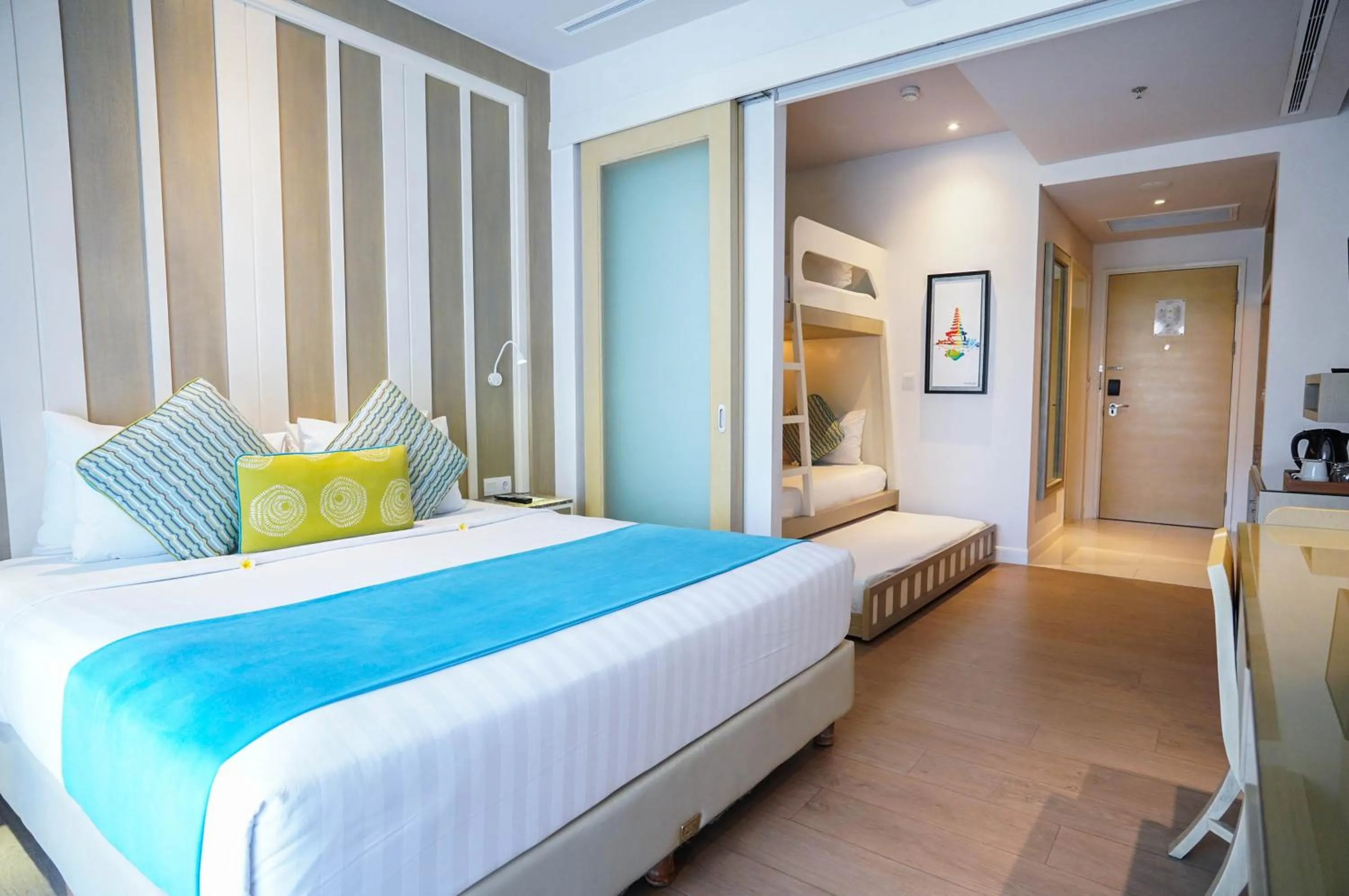 Bedroom, Bed in Grand Mirage Resort & Thalasso Bali