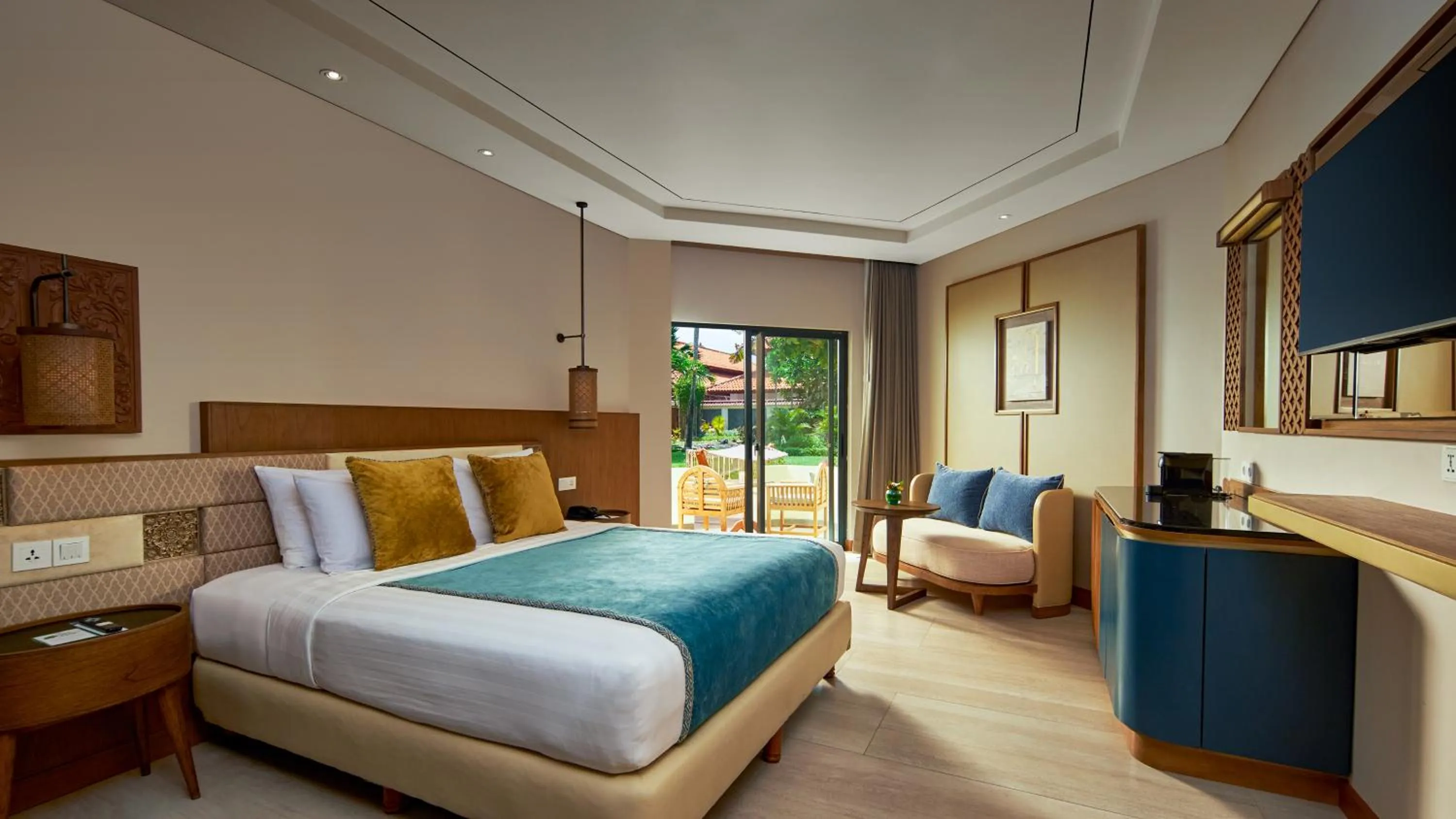 Bedroom, Bed in Grand Mirage Resort & Thalasso Bali