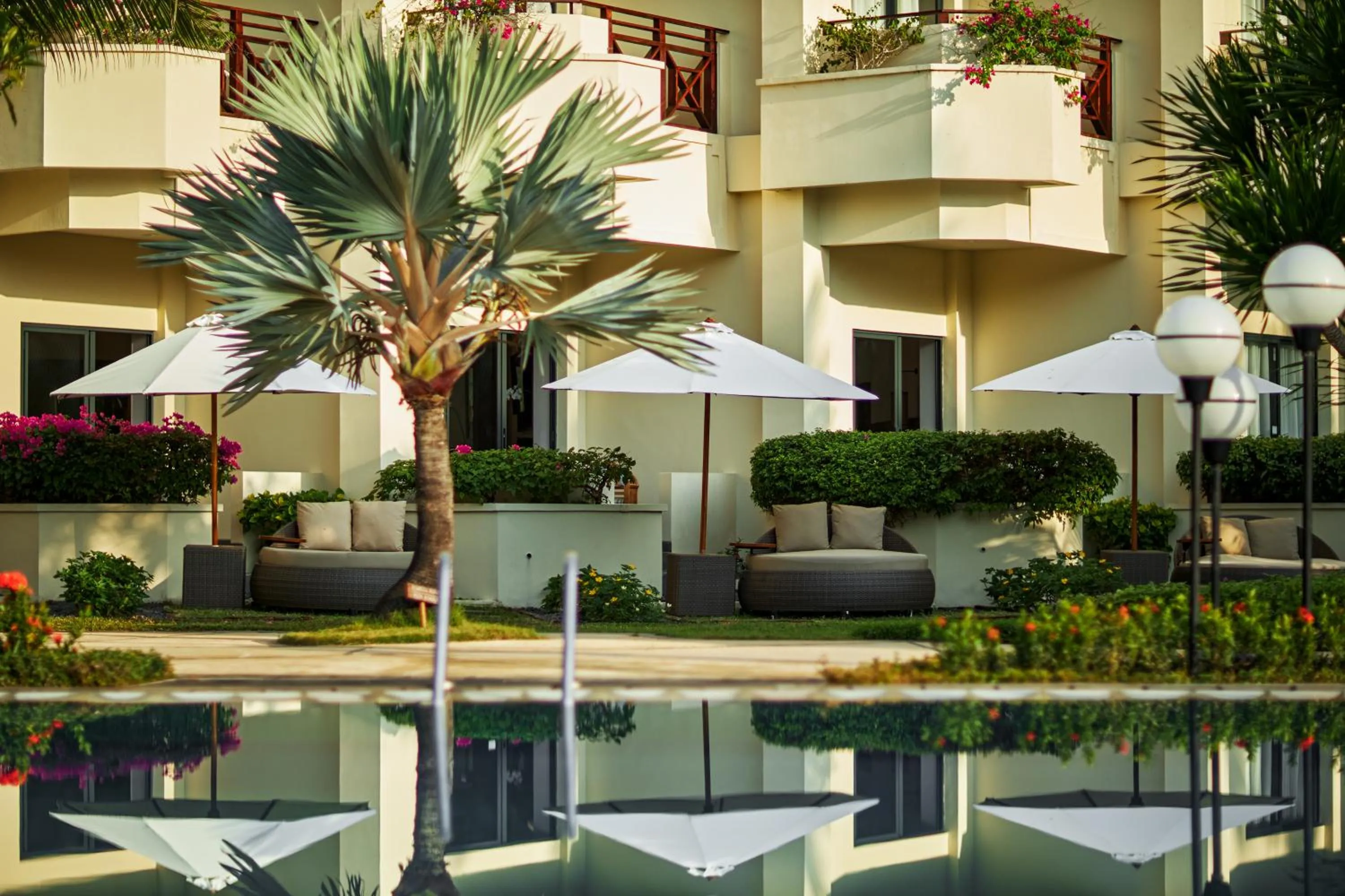 Pool view in Grand Mirage Resort & Thalasso Bali