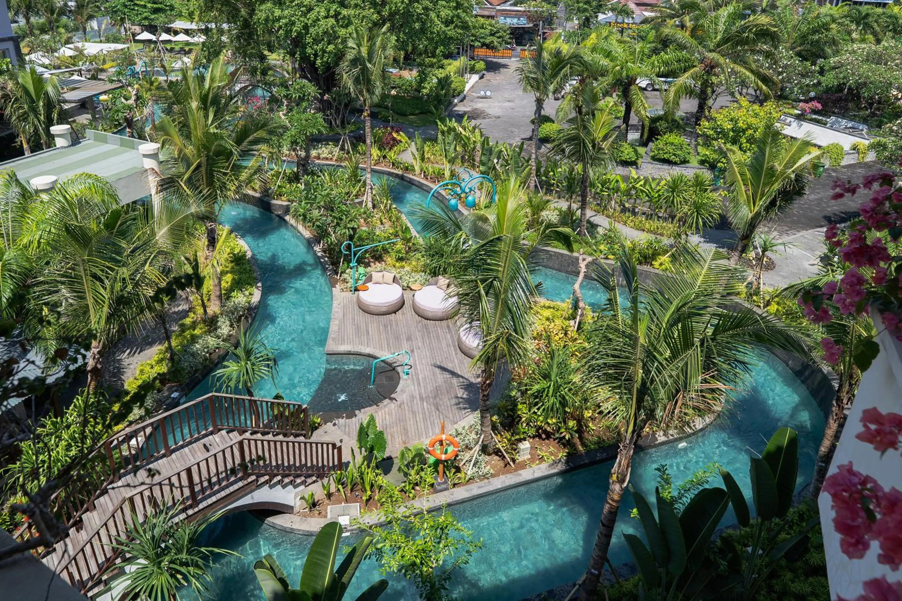 Pool view in Grand Mirage Resort & Thalasso Bali