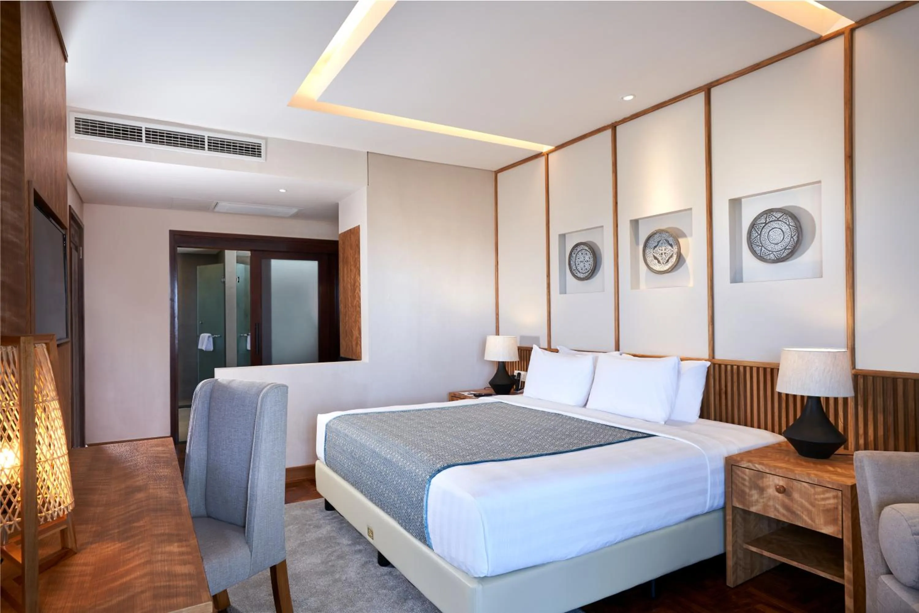 Bedroom, Bed in Grand Mirage Resort & Thalasso Bali