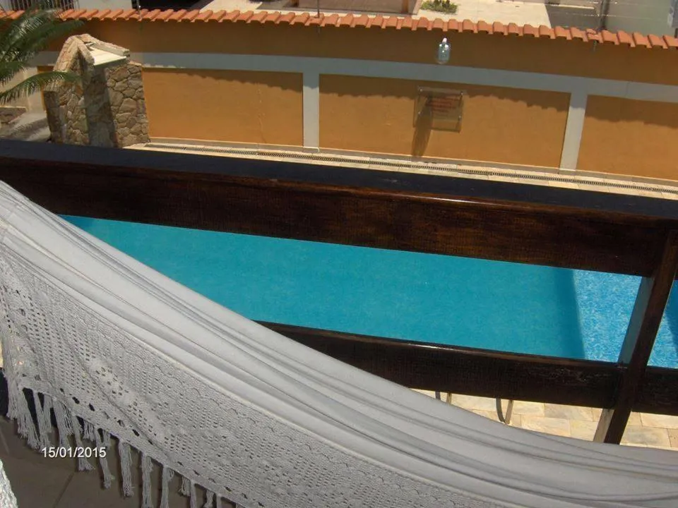 Balcony/Terrace in Conforto na praia