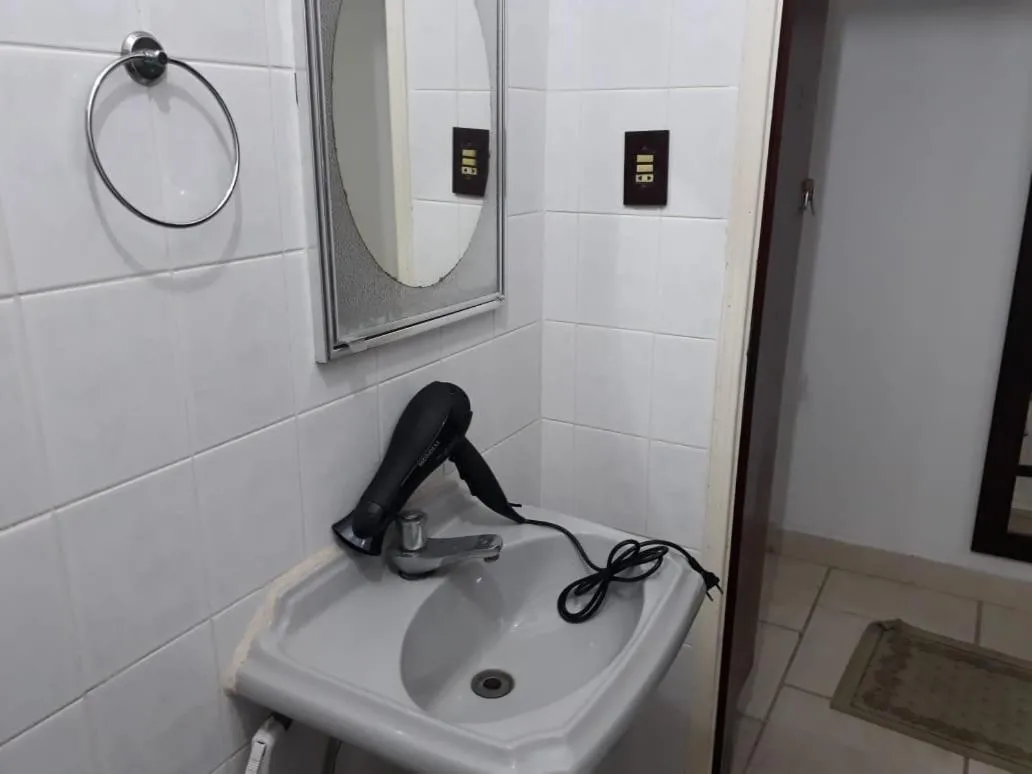 Bathroom in Conforto na praia