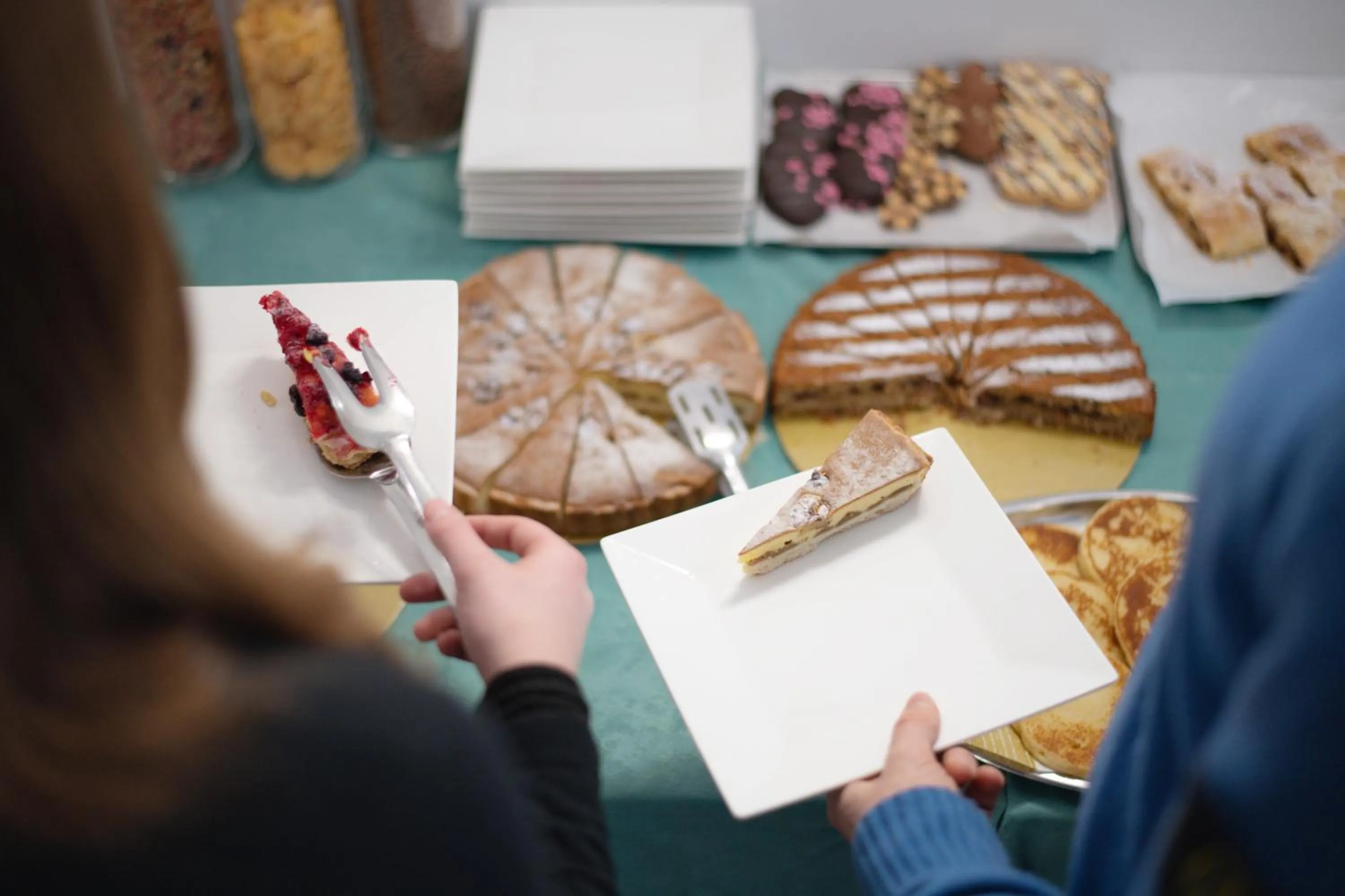 Breakfast in Hotel Garnì Villa Fontana