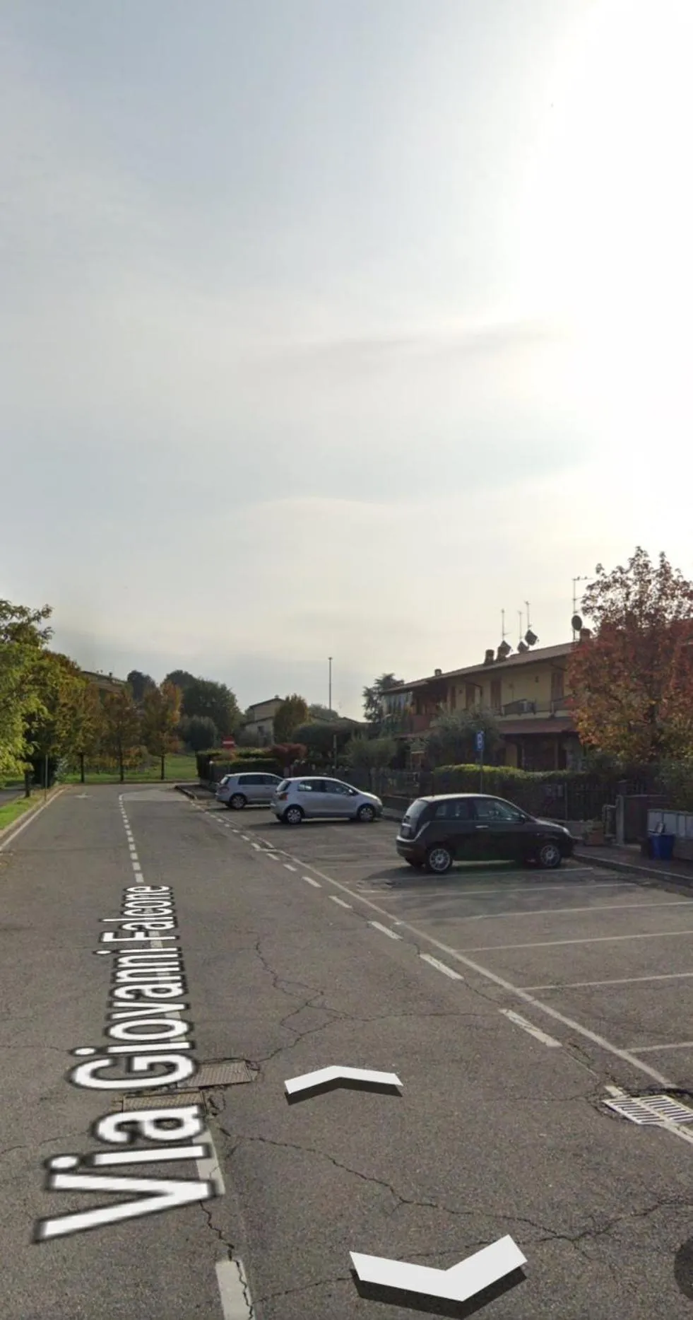 Parking in ACERO ROSSO B&B in Franciacorta