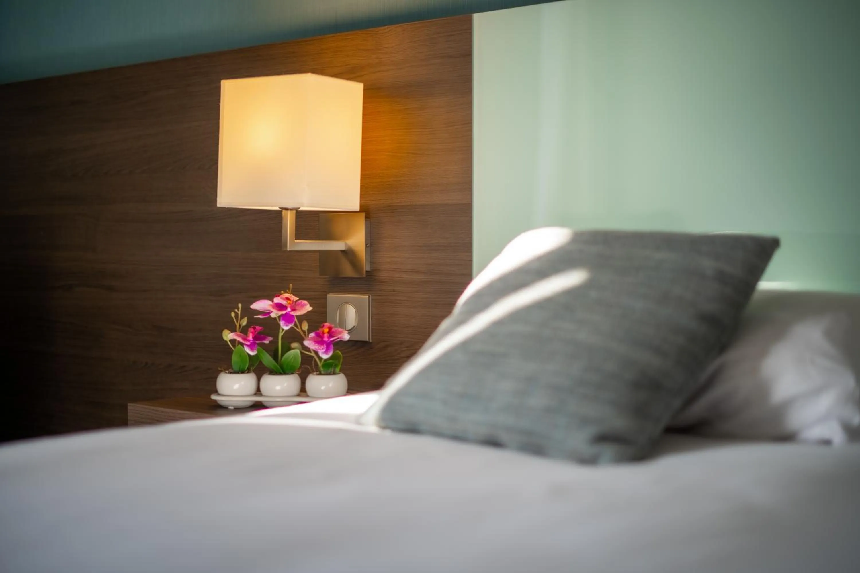 Bed in Hôtel Miramont