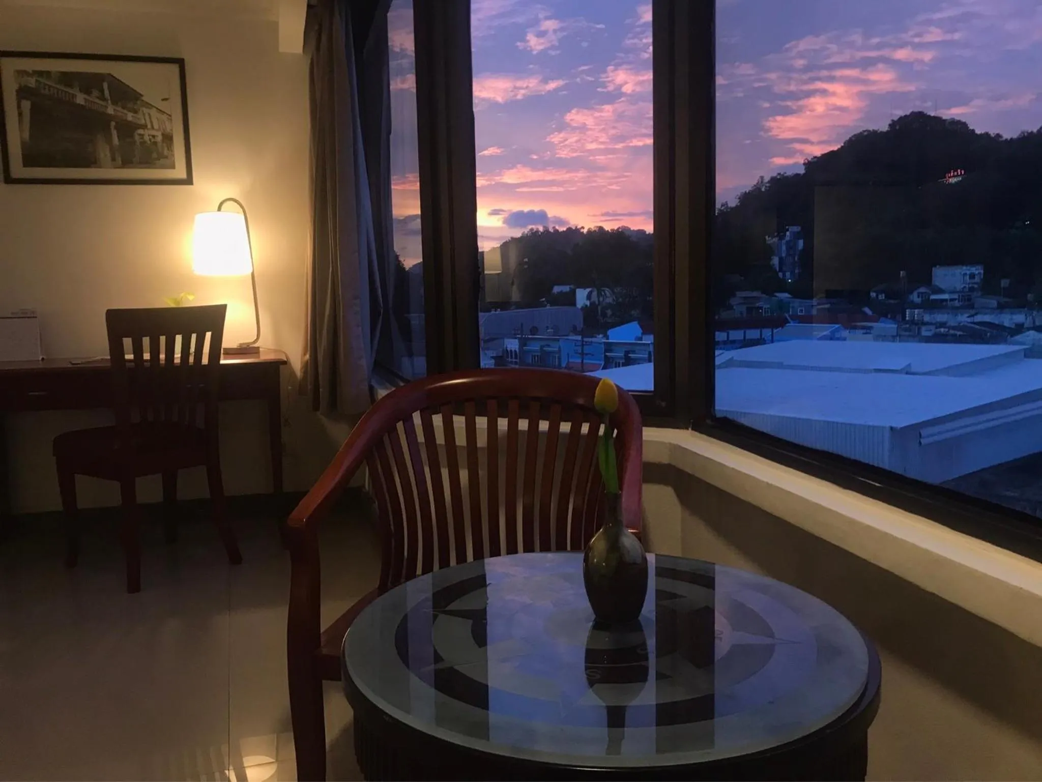 Mountain view in I Pavilion Hotel Phuket