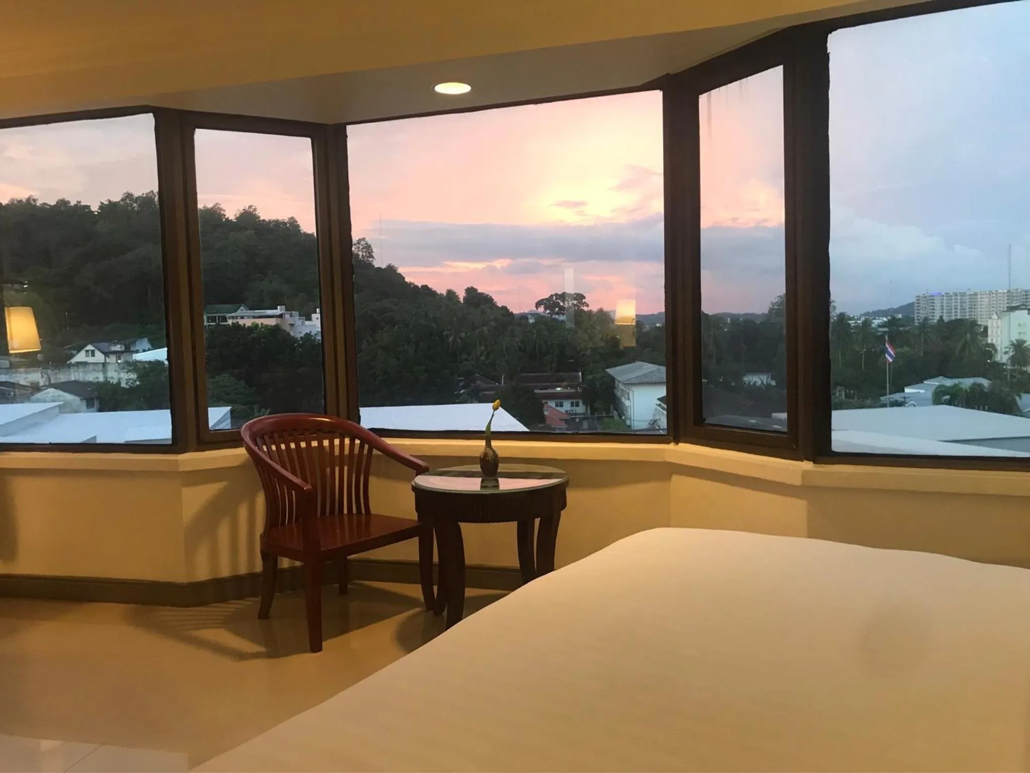 View (from property/room), Bed in I Pavilion Hotel Phuket