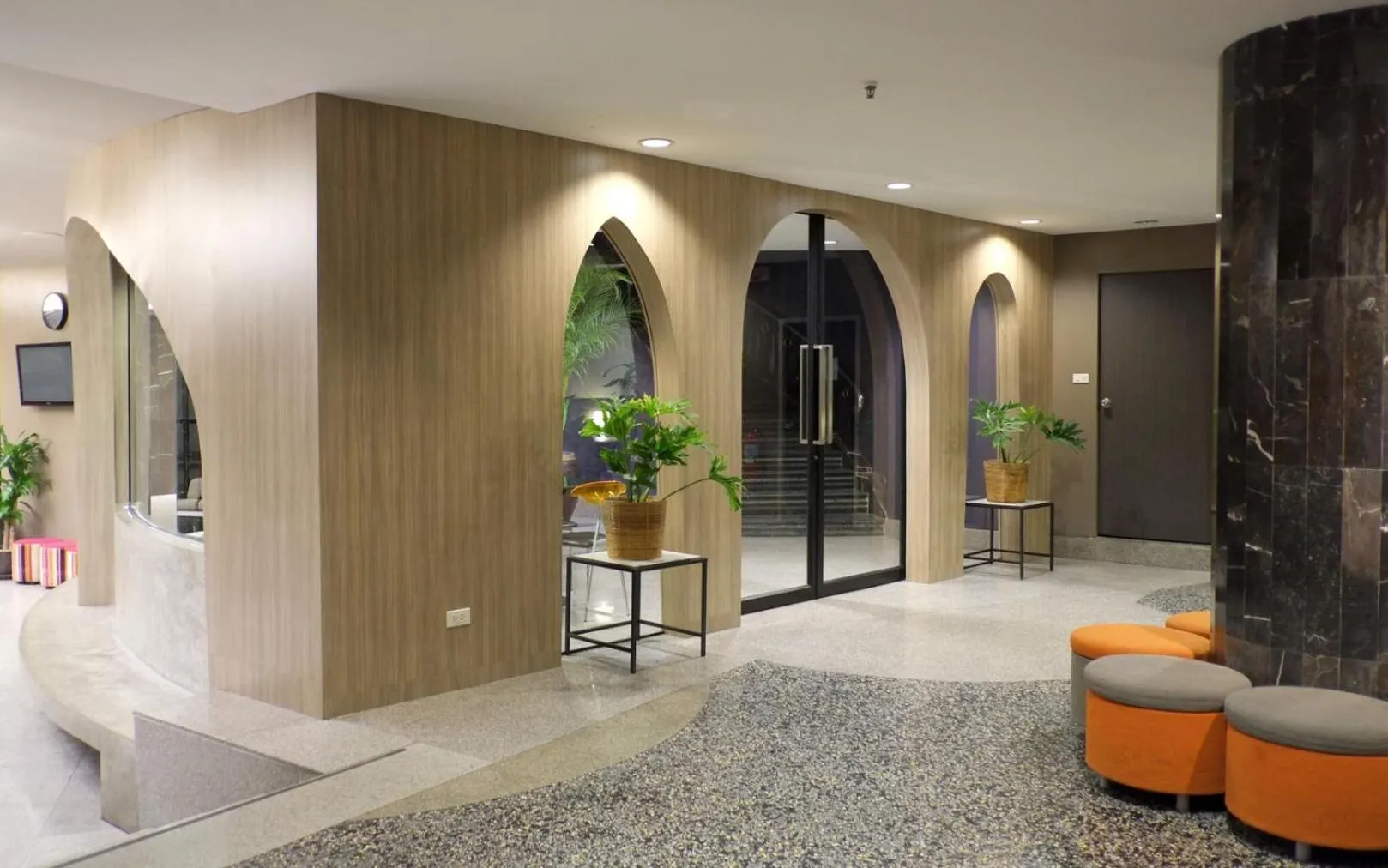 Communal lounge/ TV room in I Pavilion Hotel Phuket