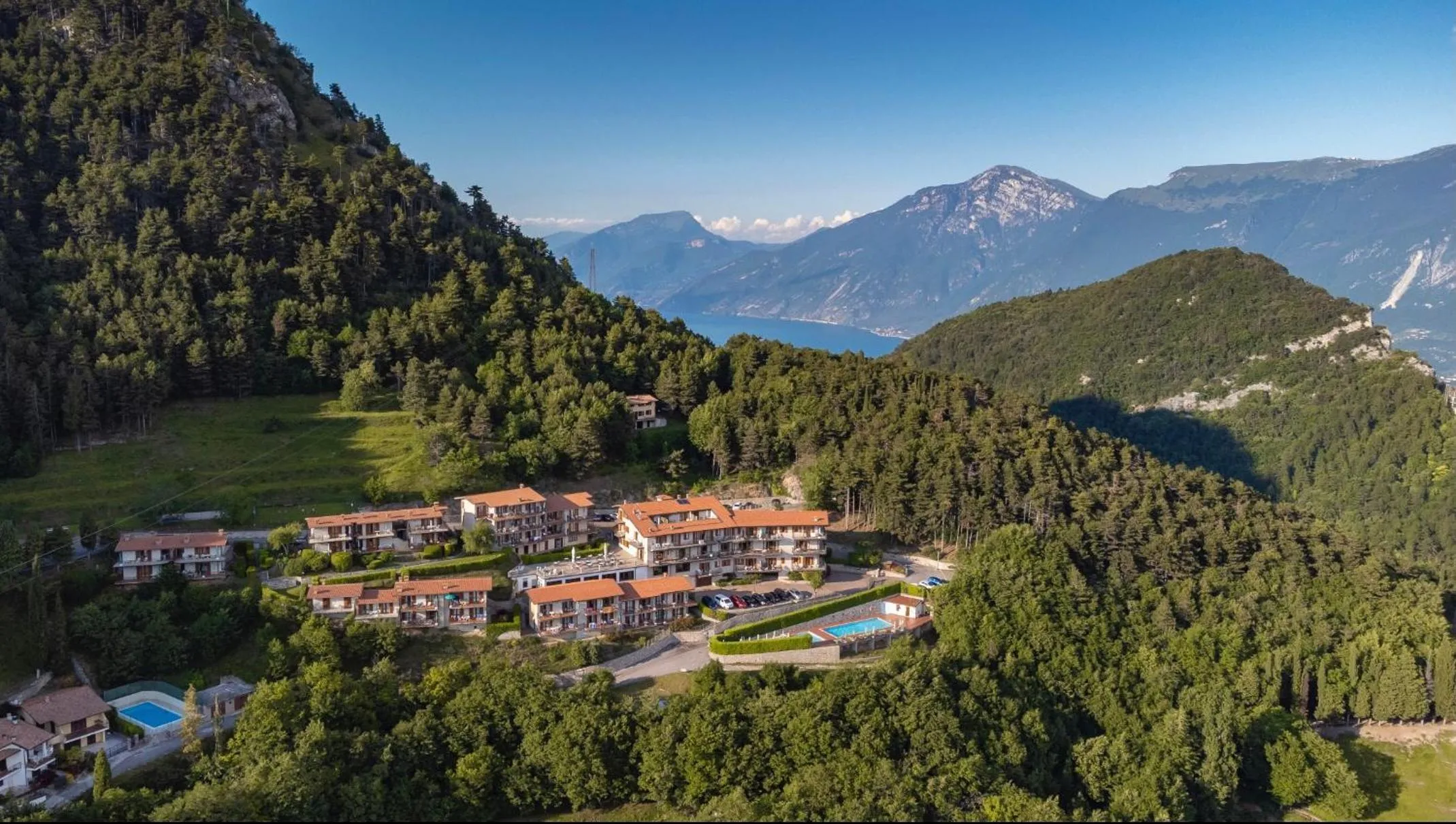Bird's eye view in Hotel Residence Panorama La Forca, GTSGroup