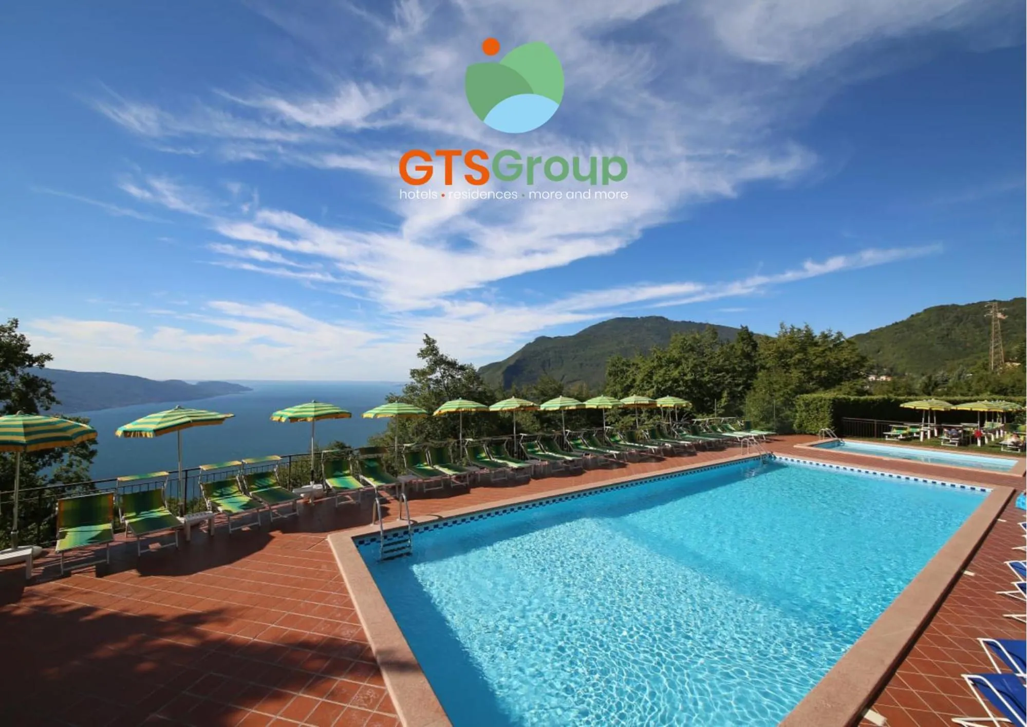 Pool view in Hotel Residence Panorama La Forca, GTSGroup