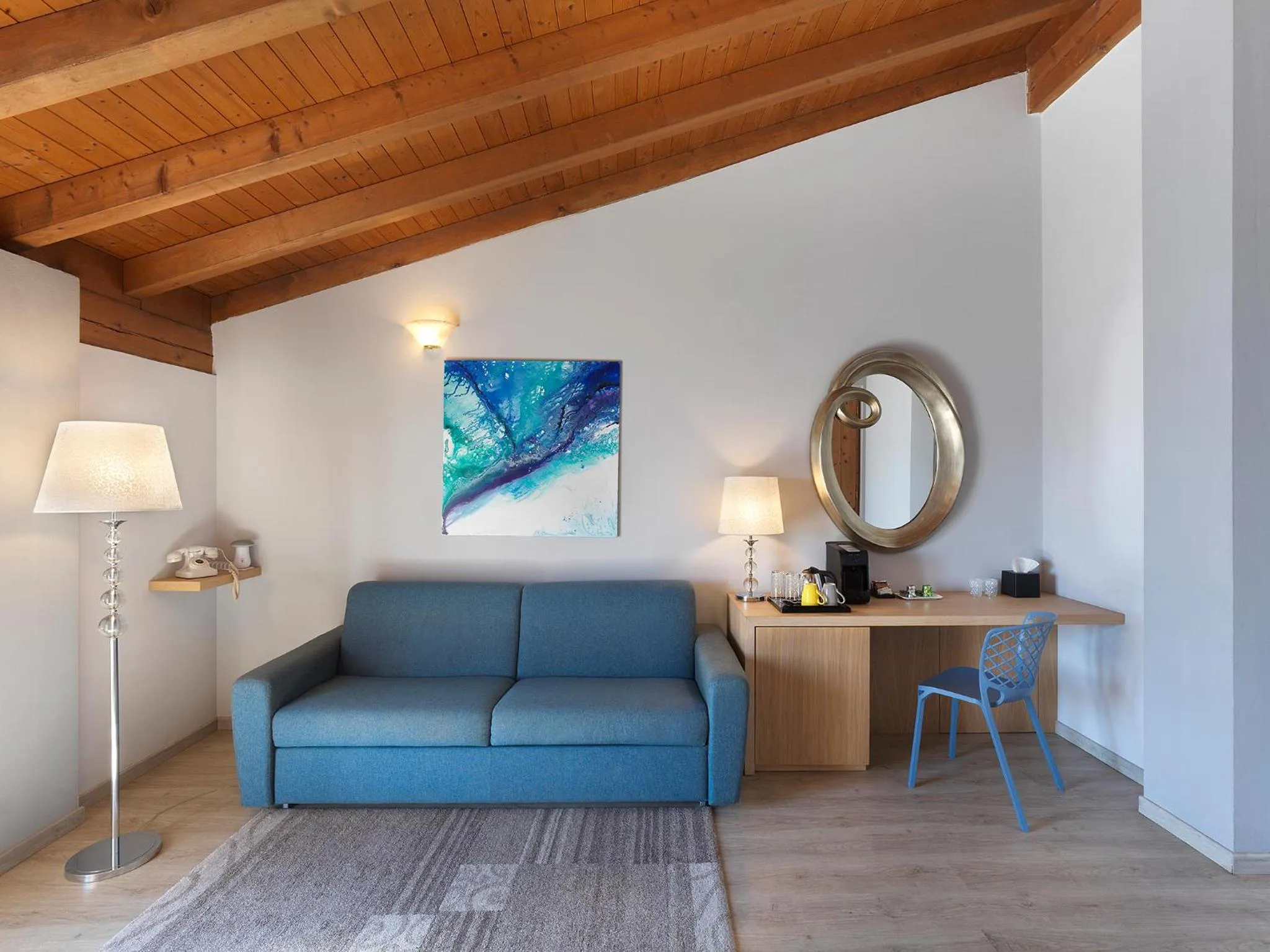 Living room in Hotel Residence Panorama La Forca, GTSGroup