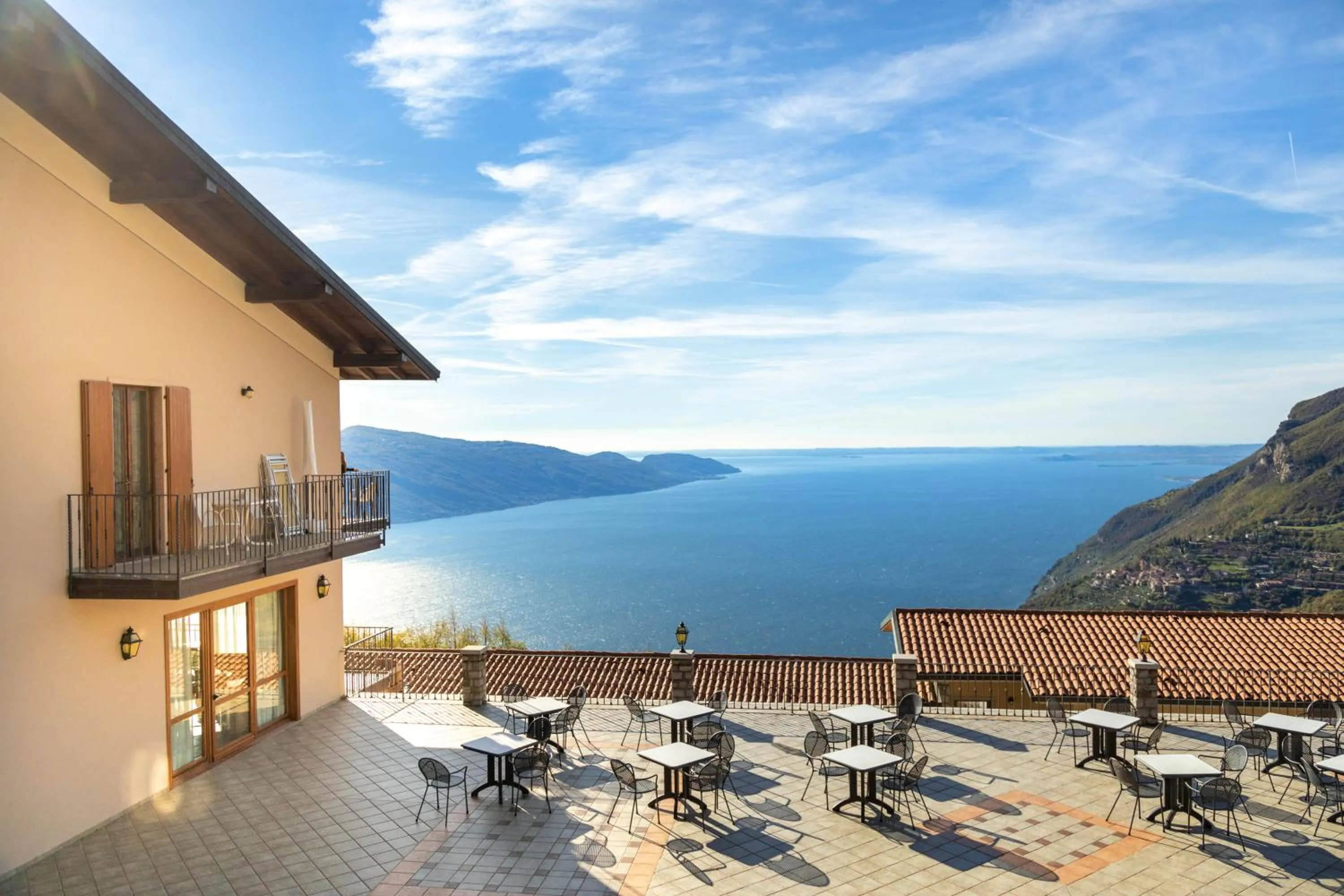 Balcony/Terrace in Hotel Residence Panorama La Forca, GTSGroup