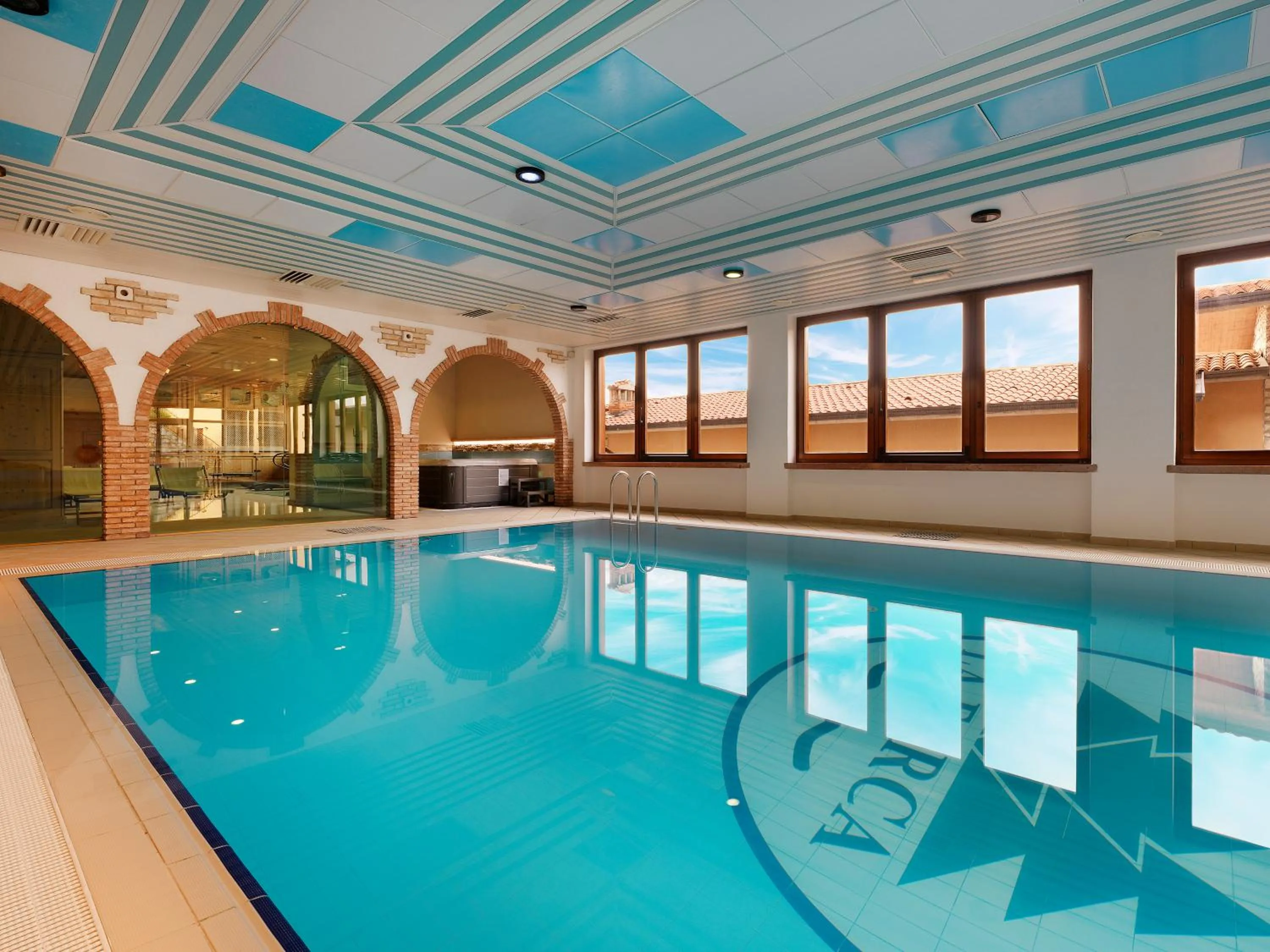 Swimming pool in Hotel Residence Panorama La Forca, GTSGroup