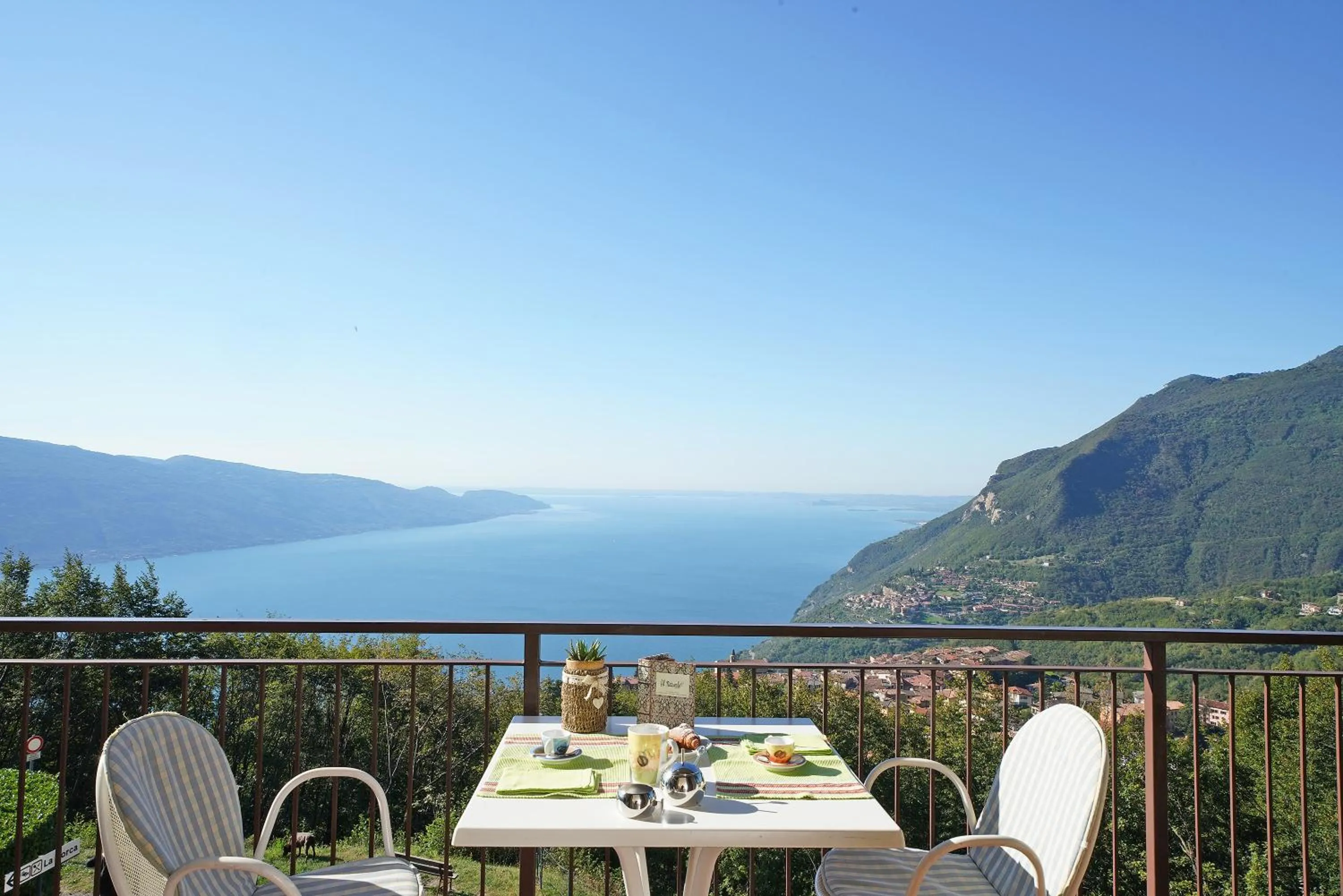 Balcony/Terrace in Hotel Residence Panorama La Forca, GTSGroup