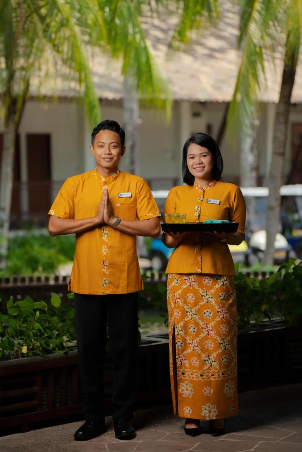 Staff in Nirwana Resort Hotel