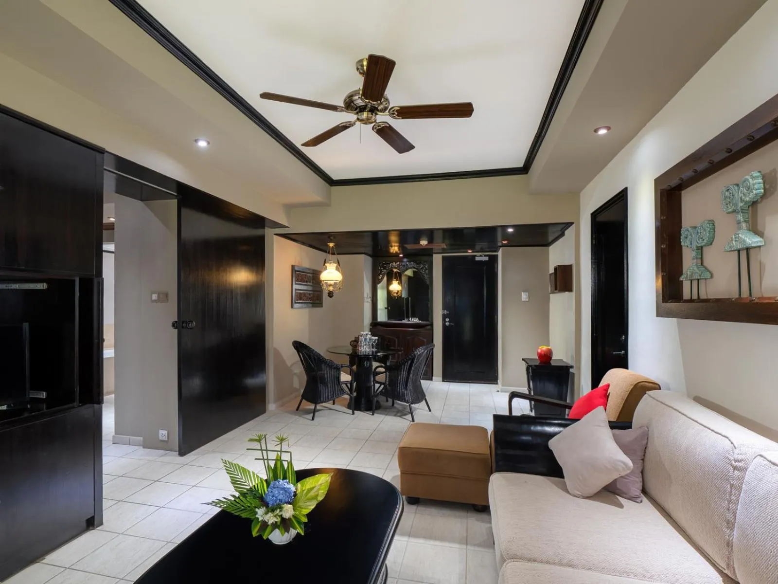 Dining area in Nirwana Resort Hotel