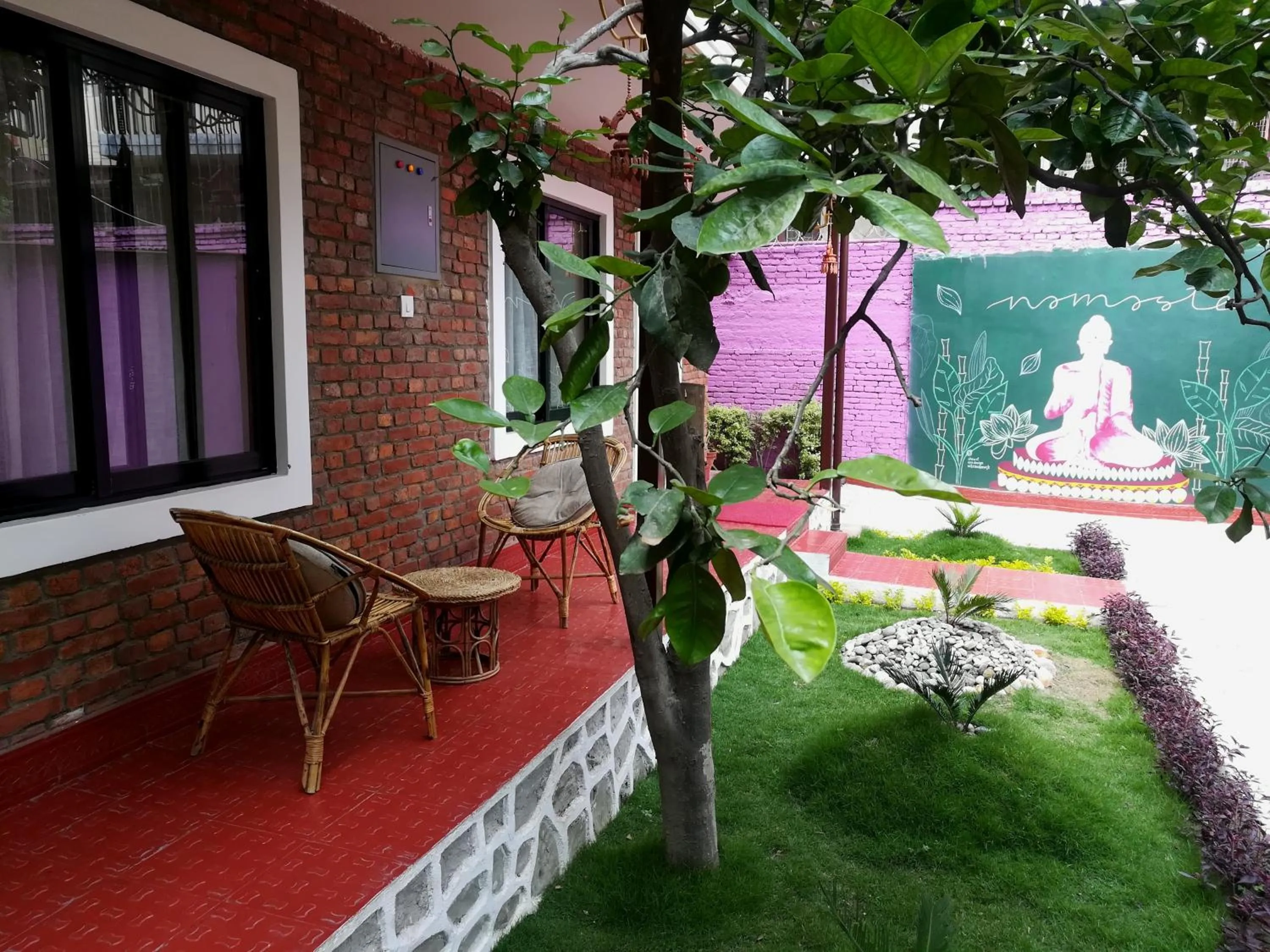 Garden in Nepal Cottage Resort