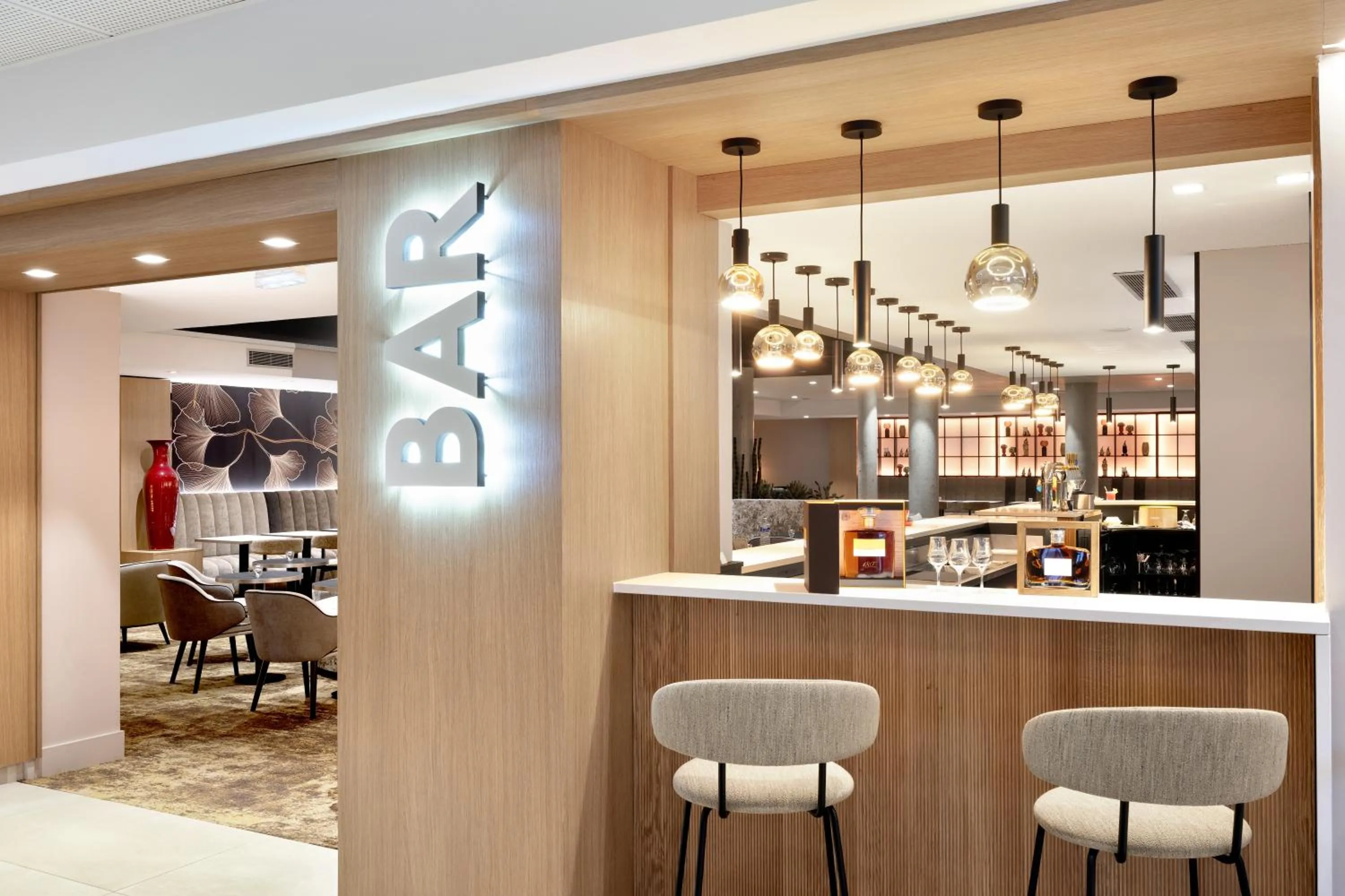 Lounge or bar in Hôtel Eliseo