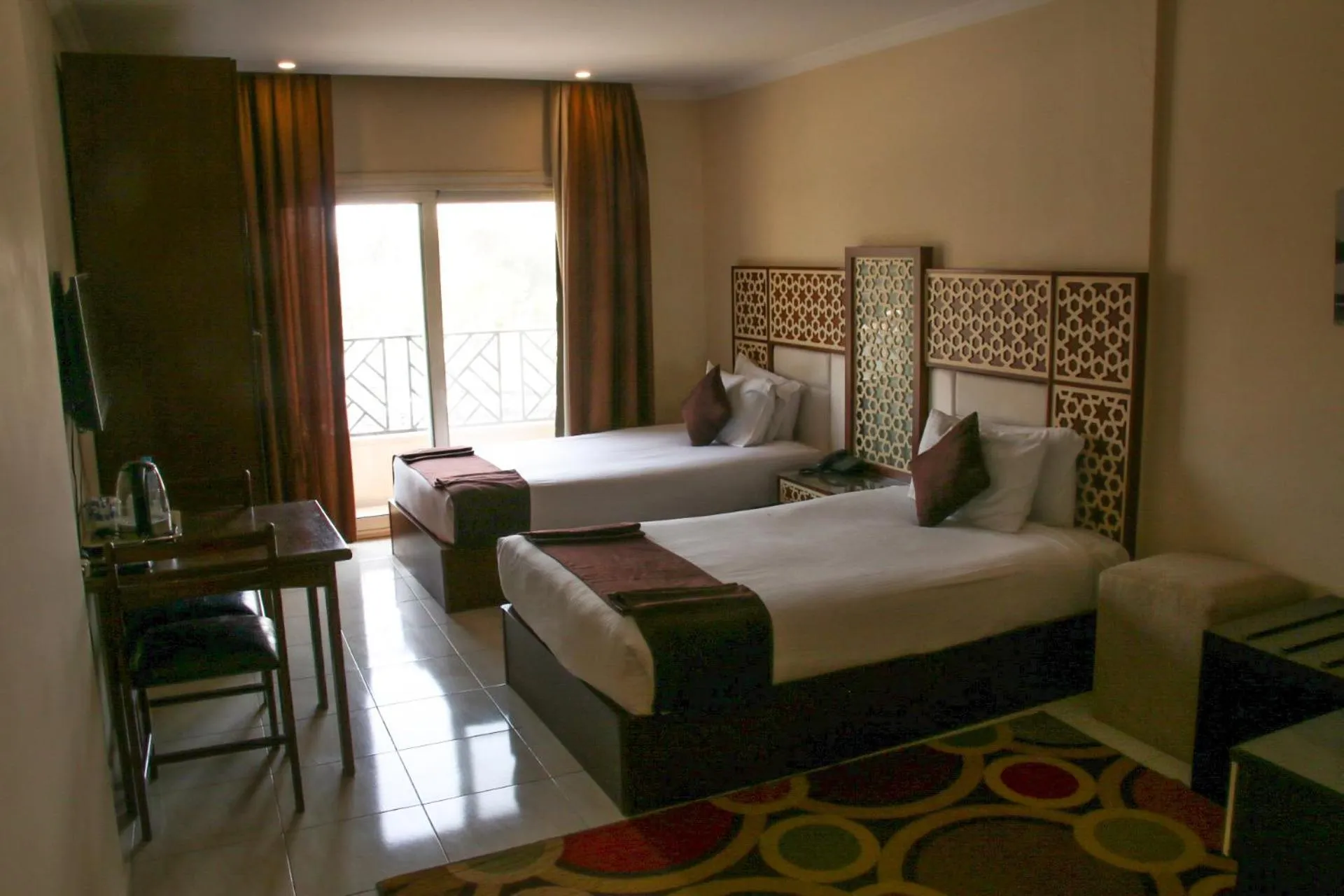 Bed in Pyramids Valley Boutique Hotel