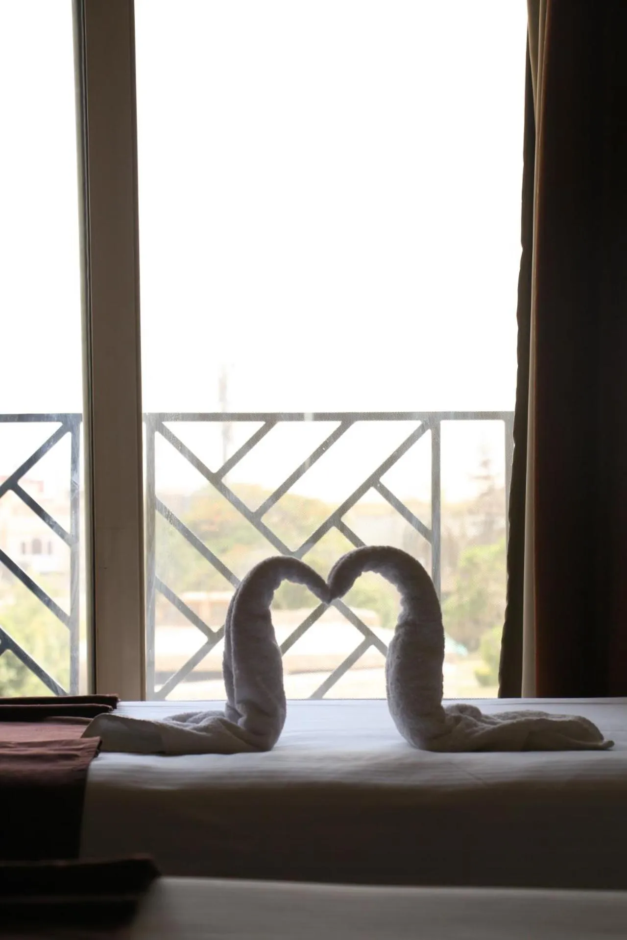 Balcony/Terrace, Bed in Pyramids Valley Boutique Hotel