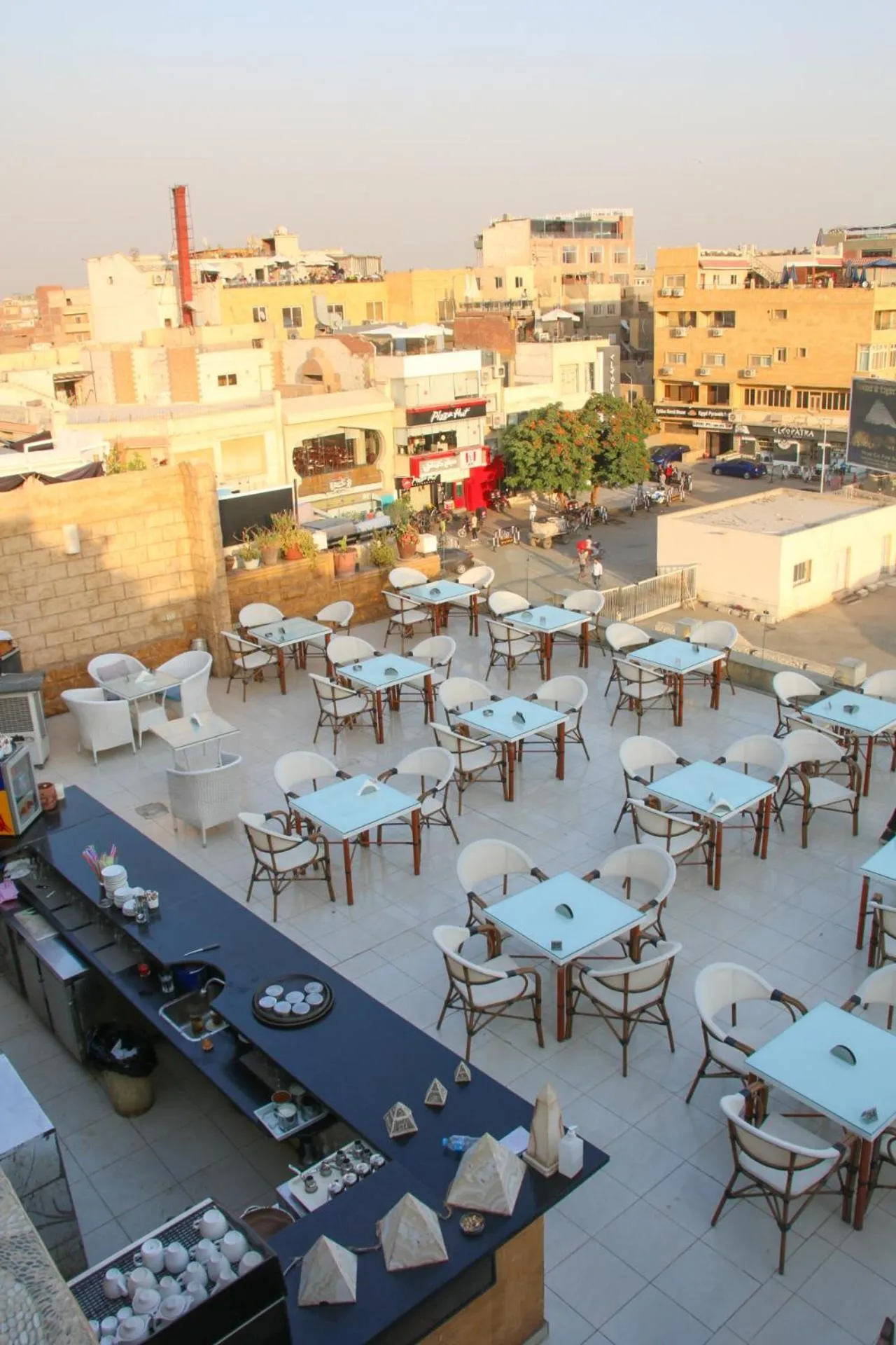 Restaurant/places to eat in Pyramids Valley Boutique Hotel