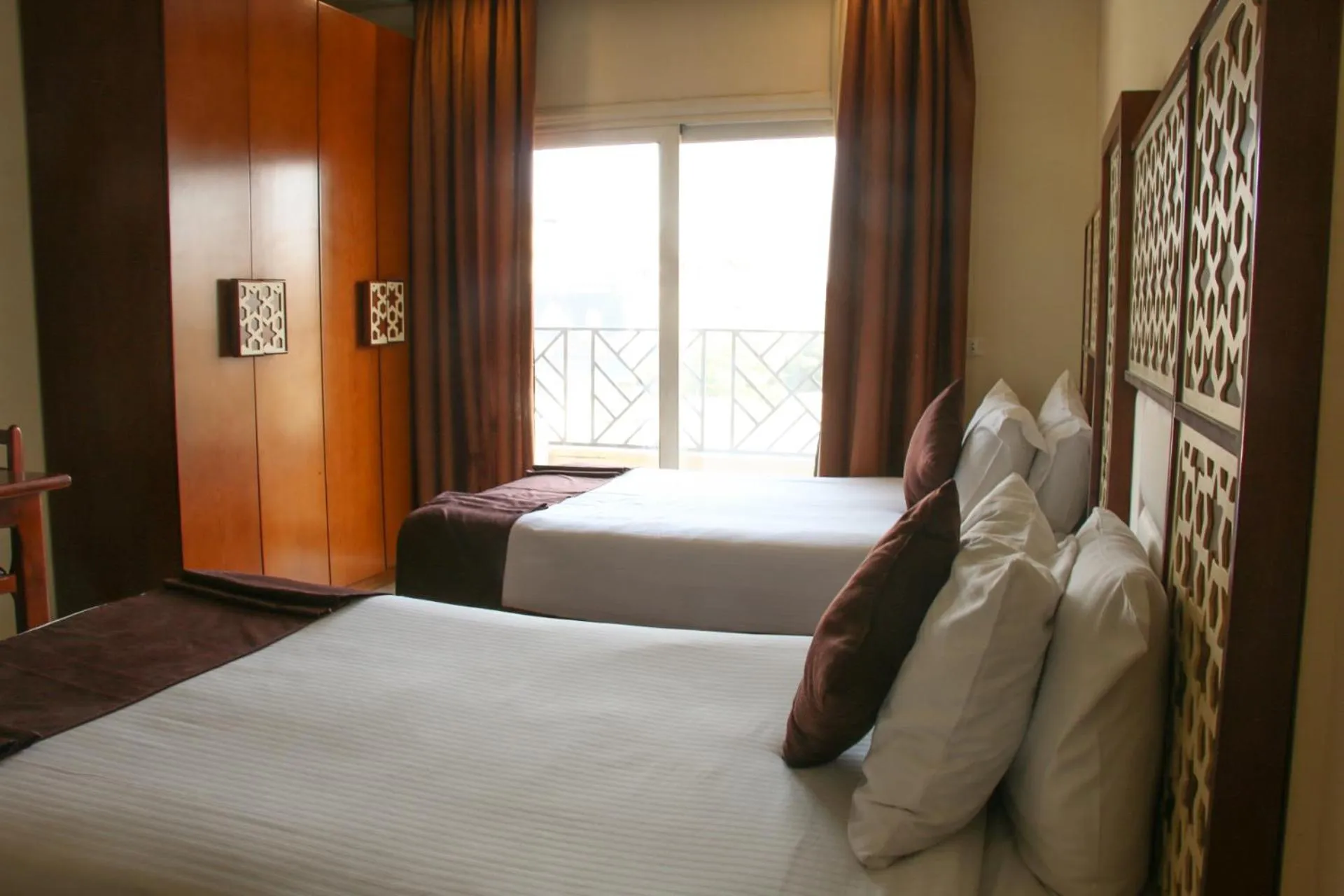 Bed in Pyramids Valley Boutique Hotel