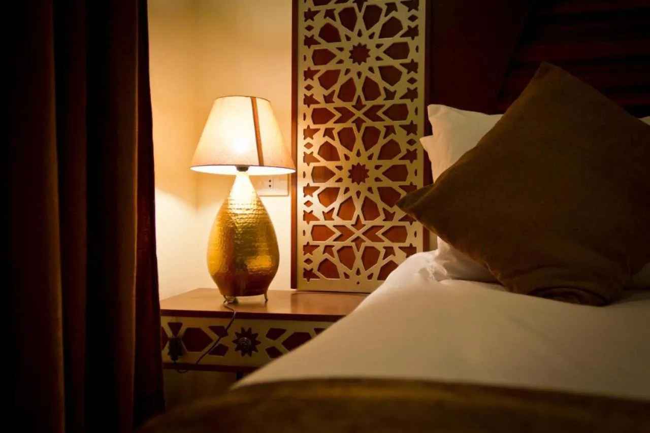 Bed in Pyramids Valley Boutique Hotel