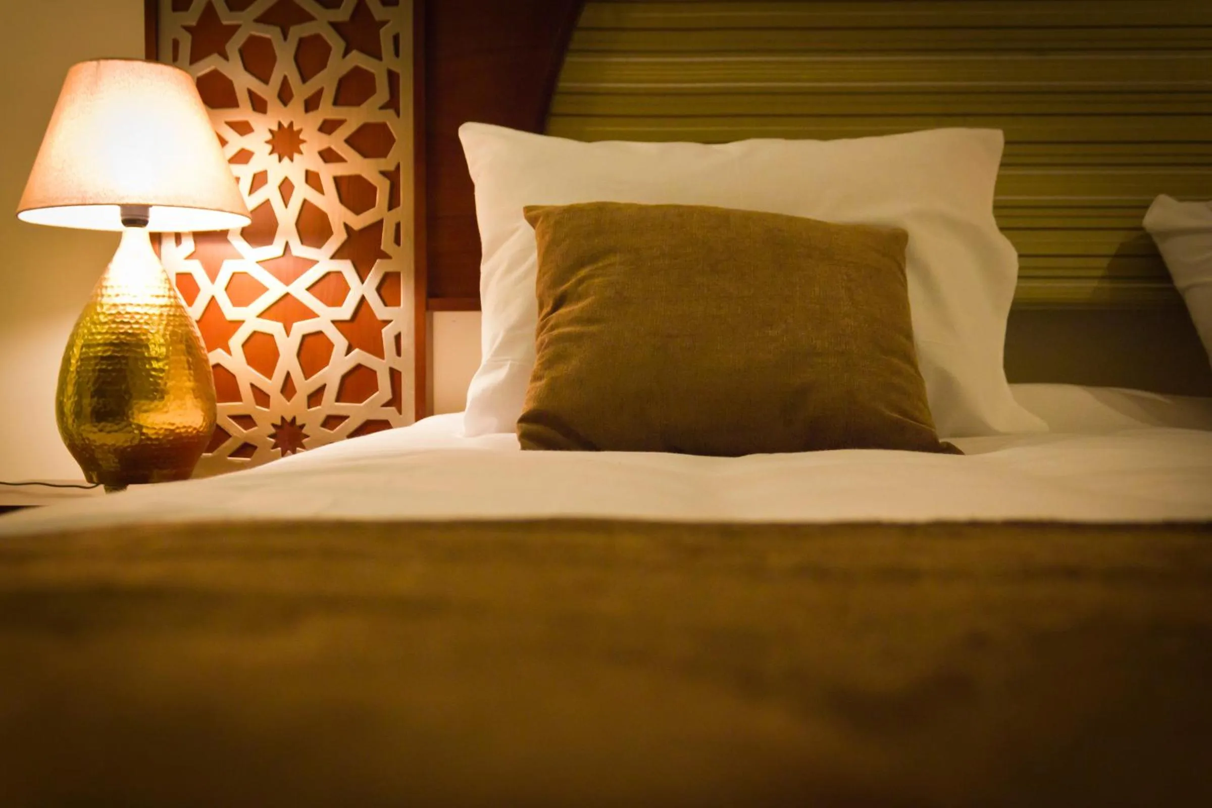 Bed in Pyramids Valley Boutique Hotel