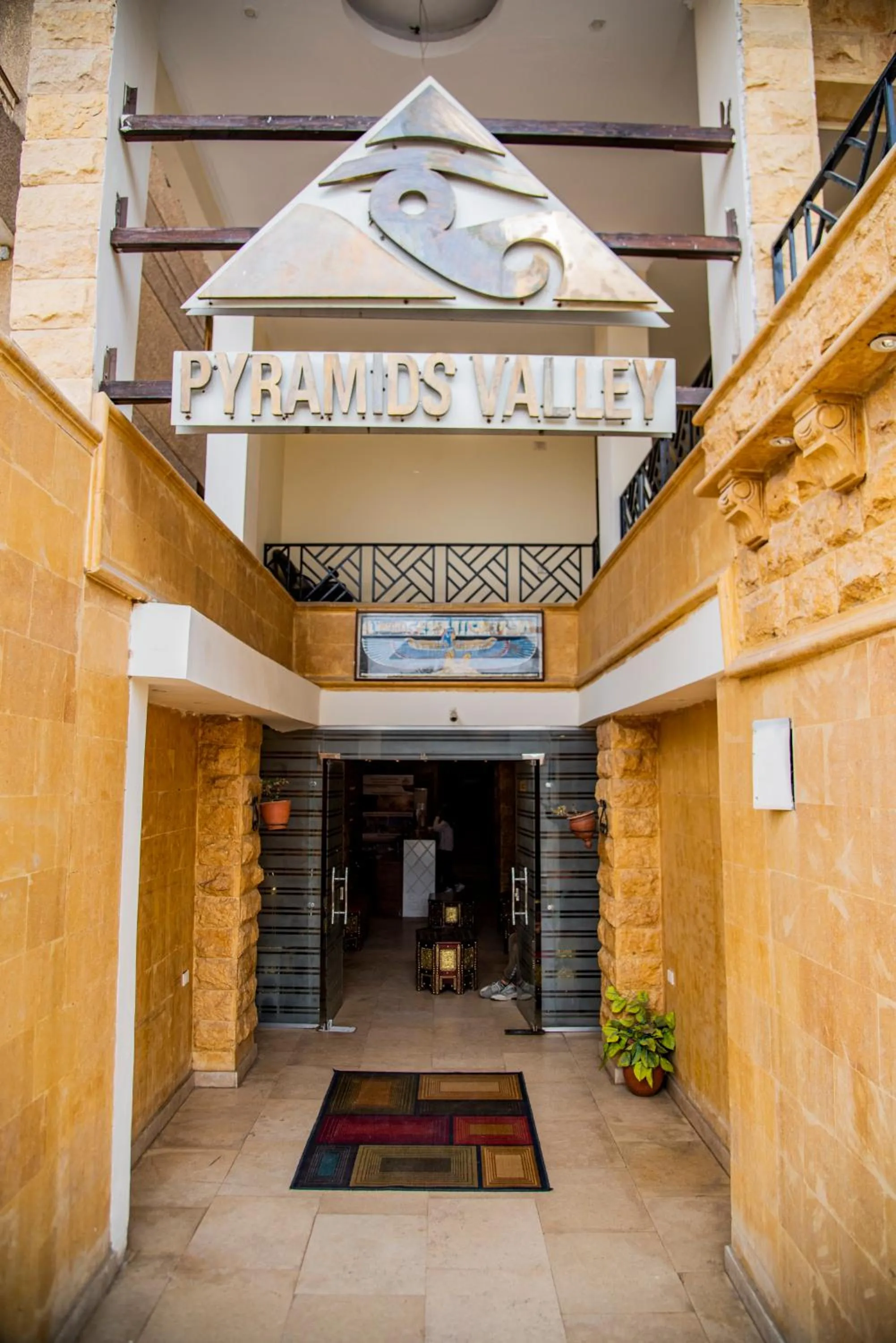 Facade/entrance in Pyramids Valley Boutique Hotel