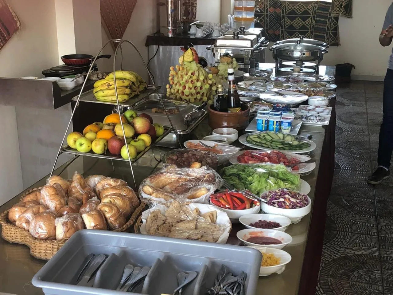 Breakfast in Pyramids Valley Boutique Hotel