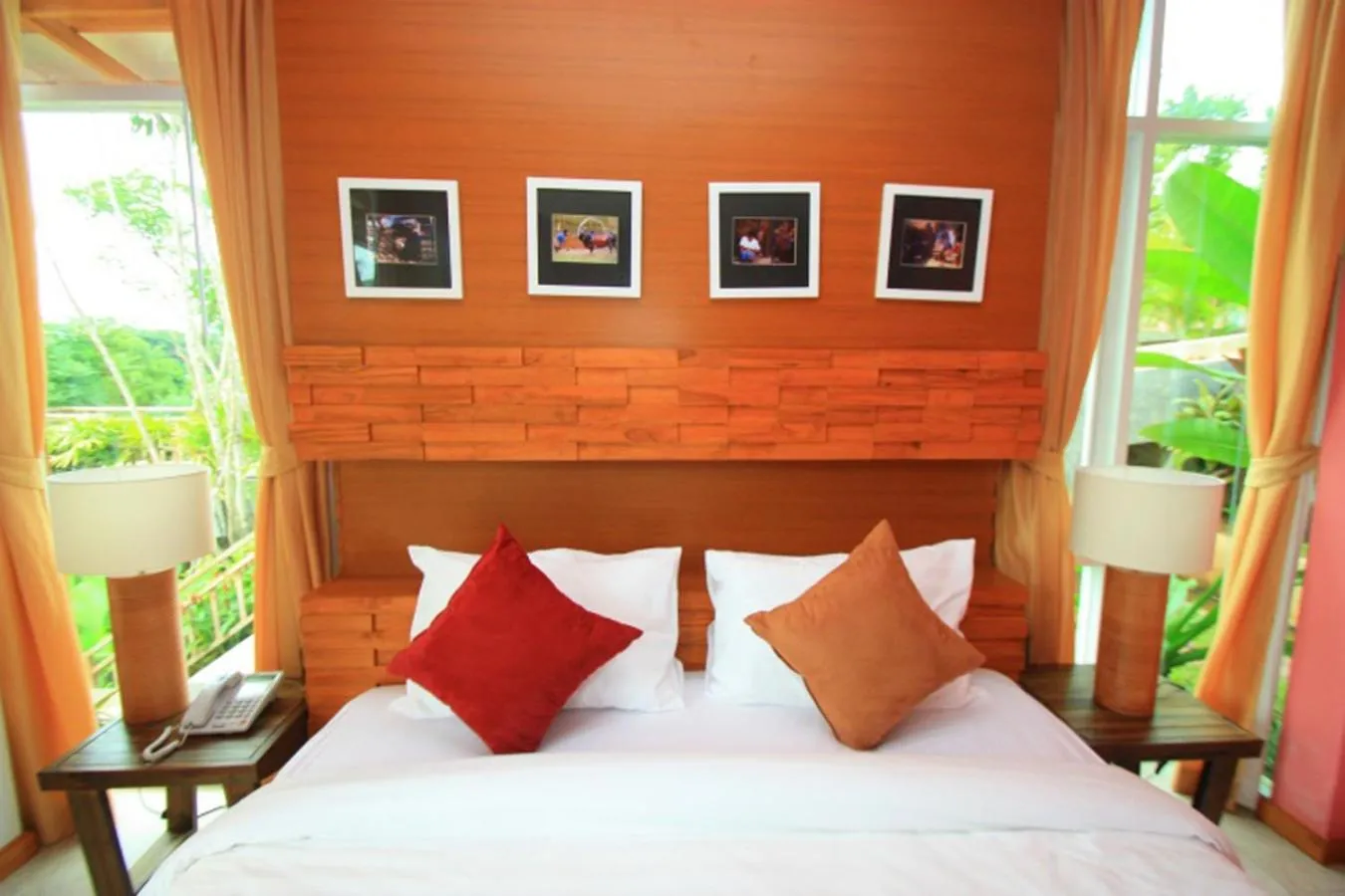 Bed in Nana Resort Kaeng Krachan
