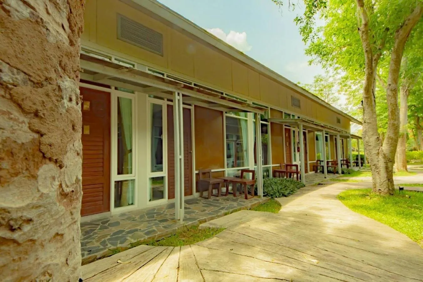 Bed in Nana Resort Kaeng Krachan