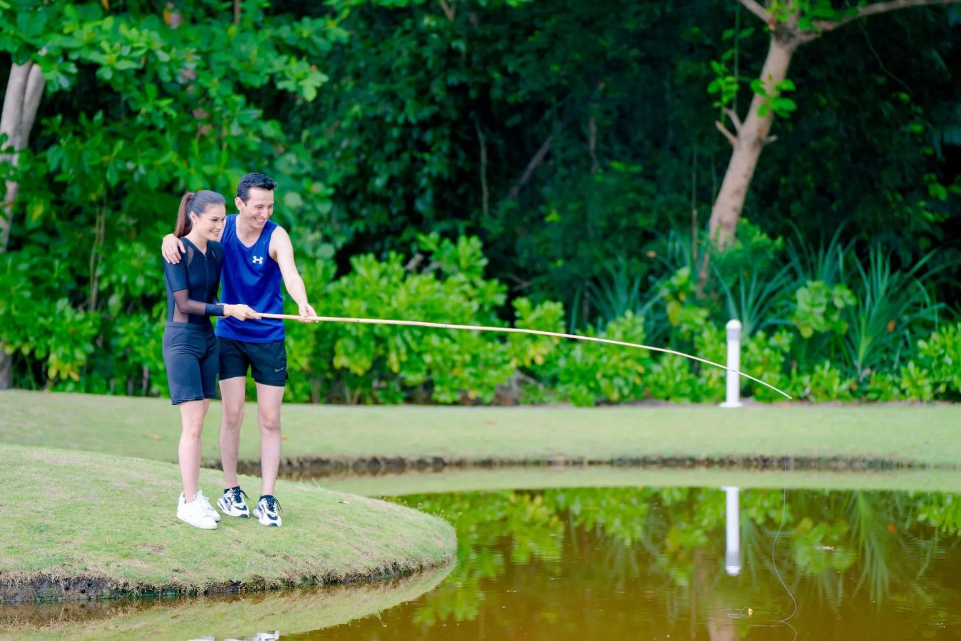 Fishing in Mayang Sari Beach Resort