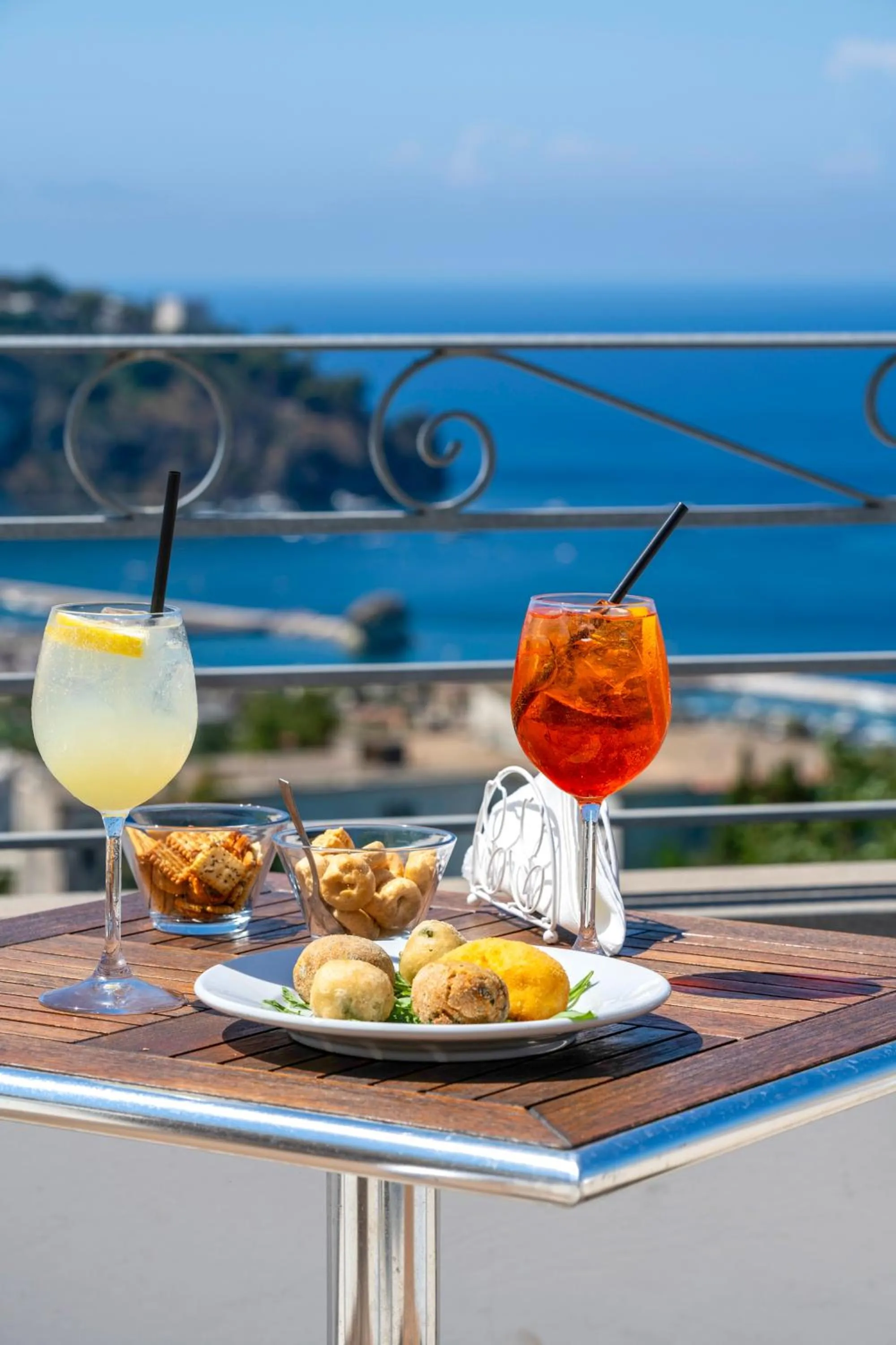 Food and drinks in Hotel Bel Tramonto
