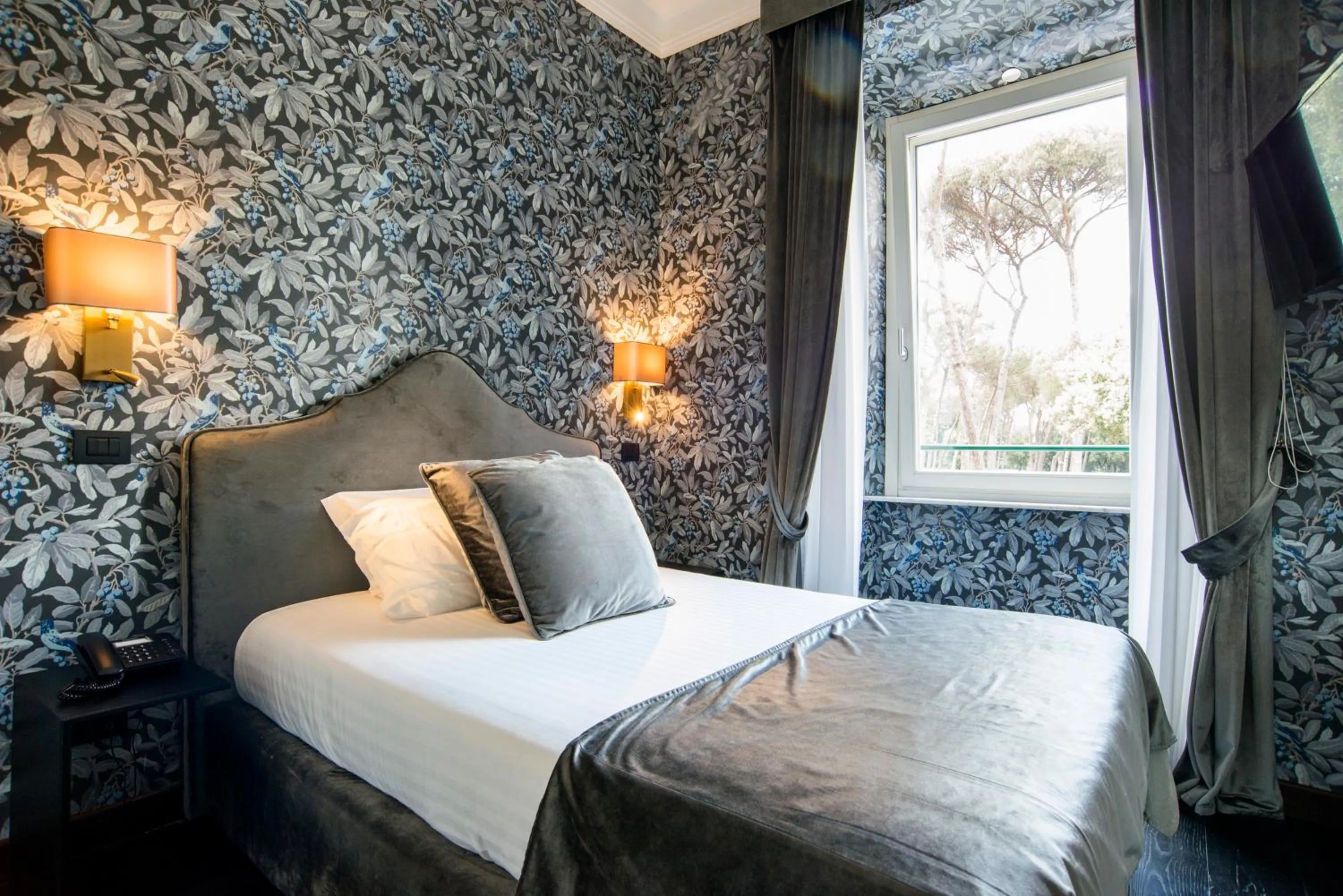 Bedroom, Bed in Via Veneto Suites