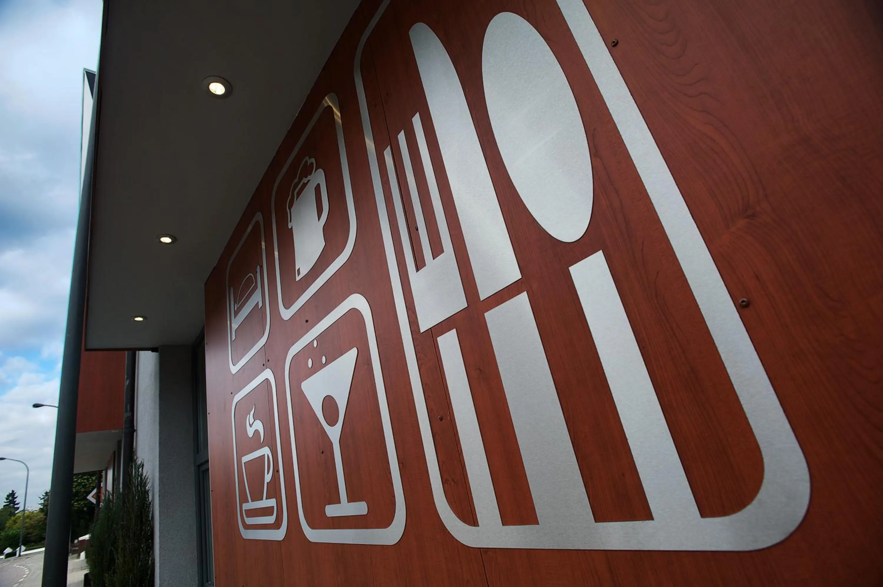 Decorative detail in Hotel De Maaskant