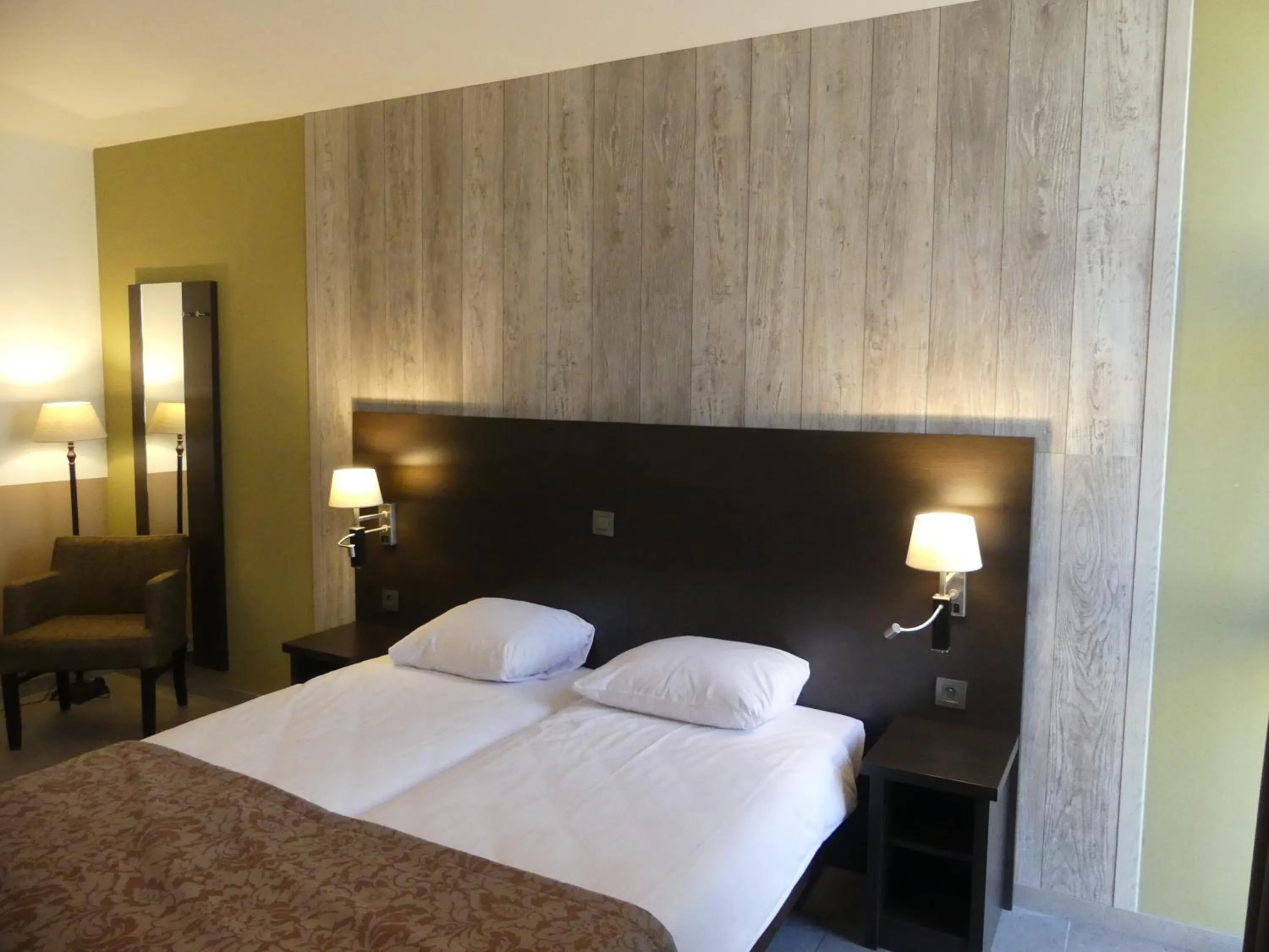 Bed in Hotel De Maaskant