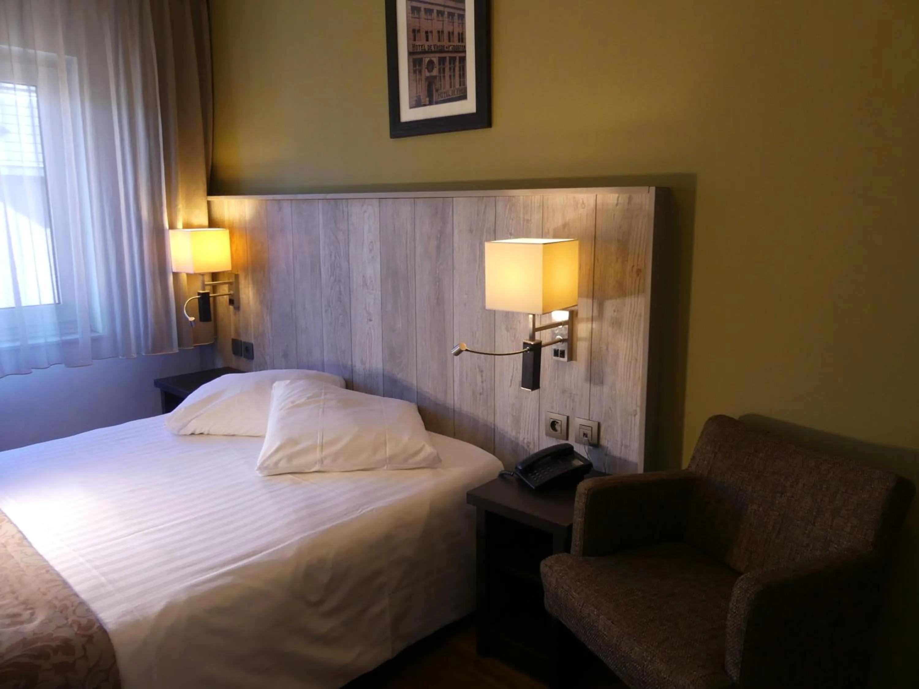 Bed in Hotel De Maaskant