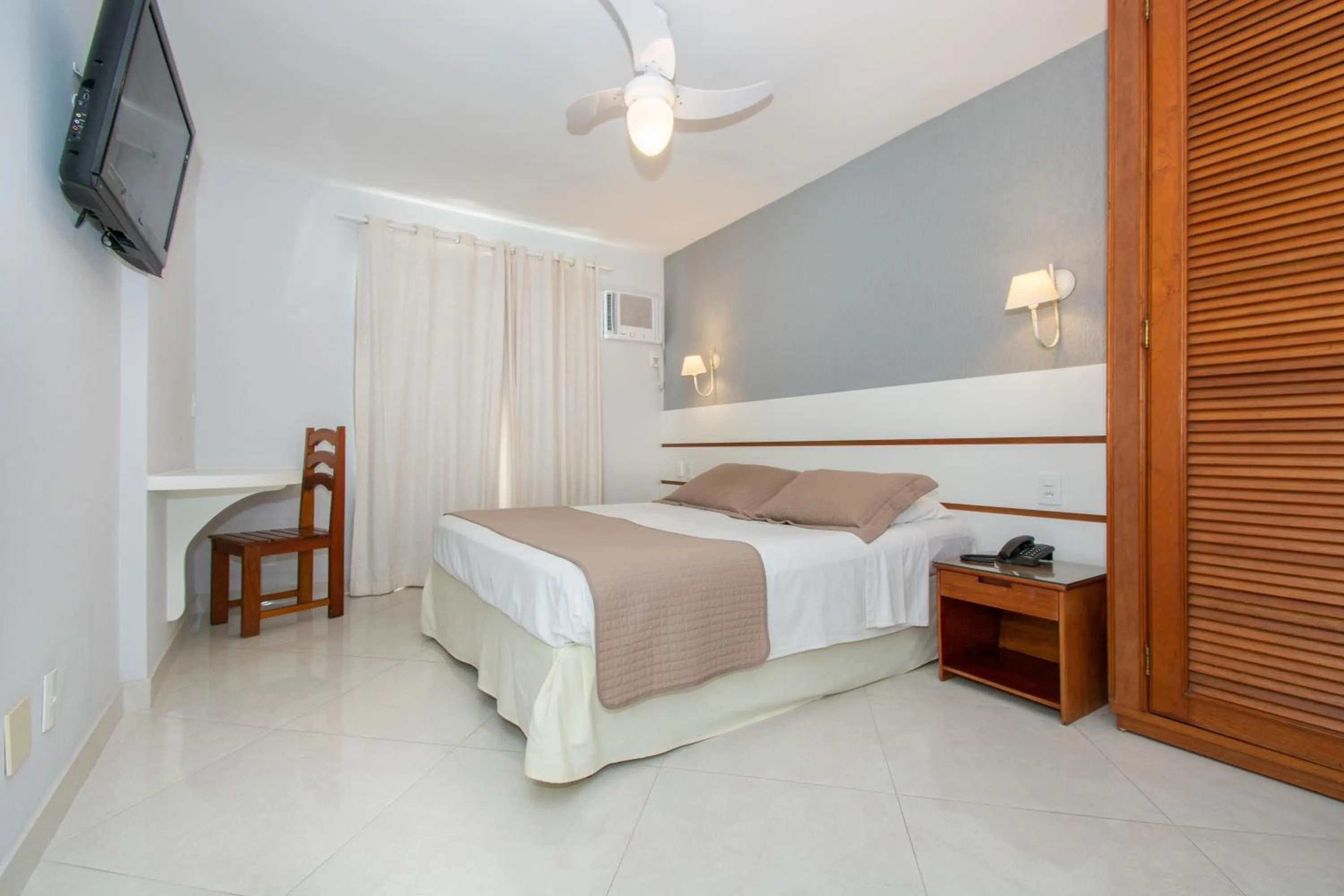 Bed in Pousada Marbella