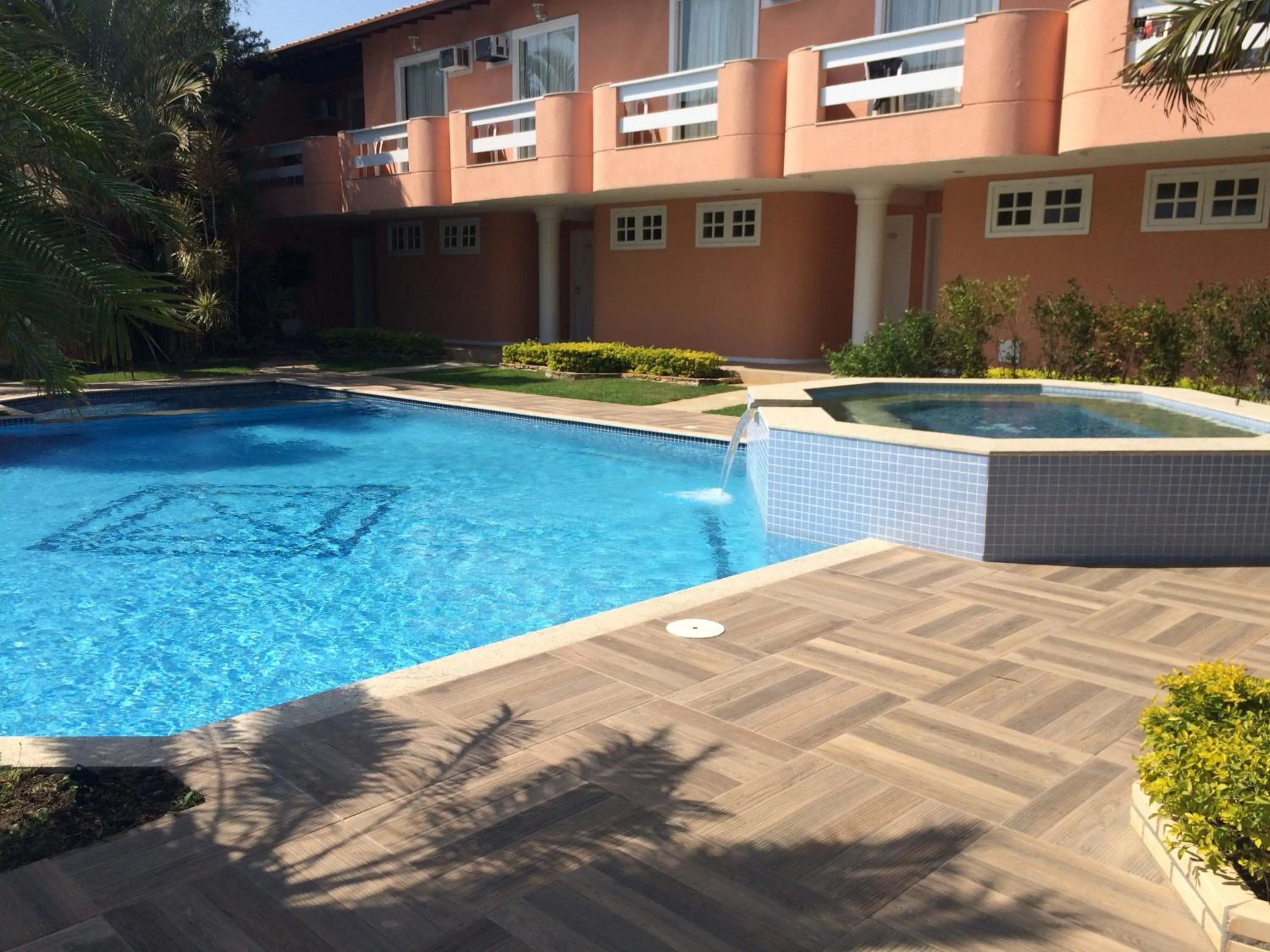 Swimming pool in Pousada Marbella