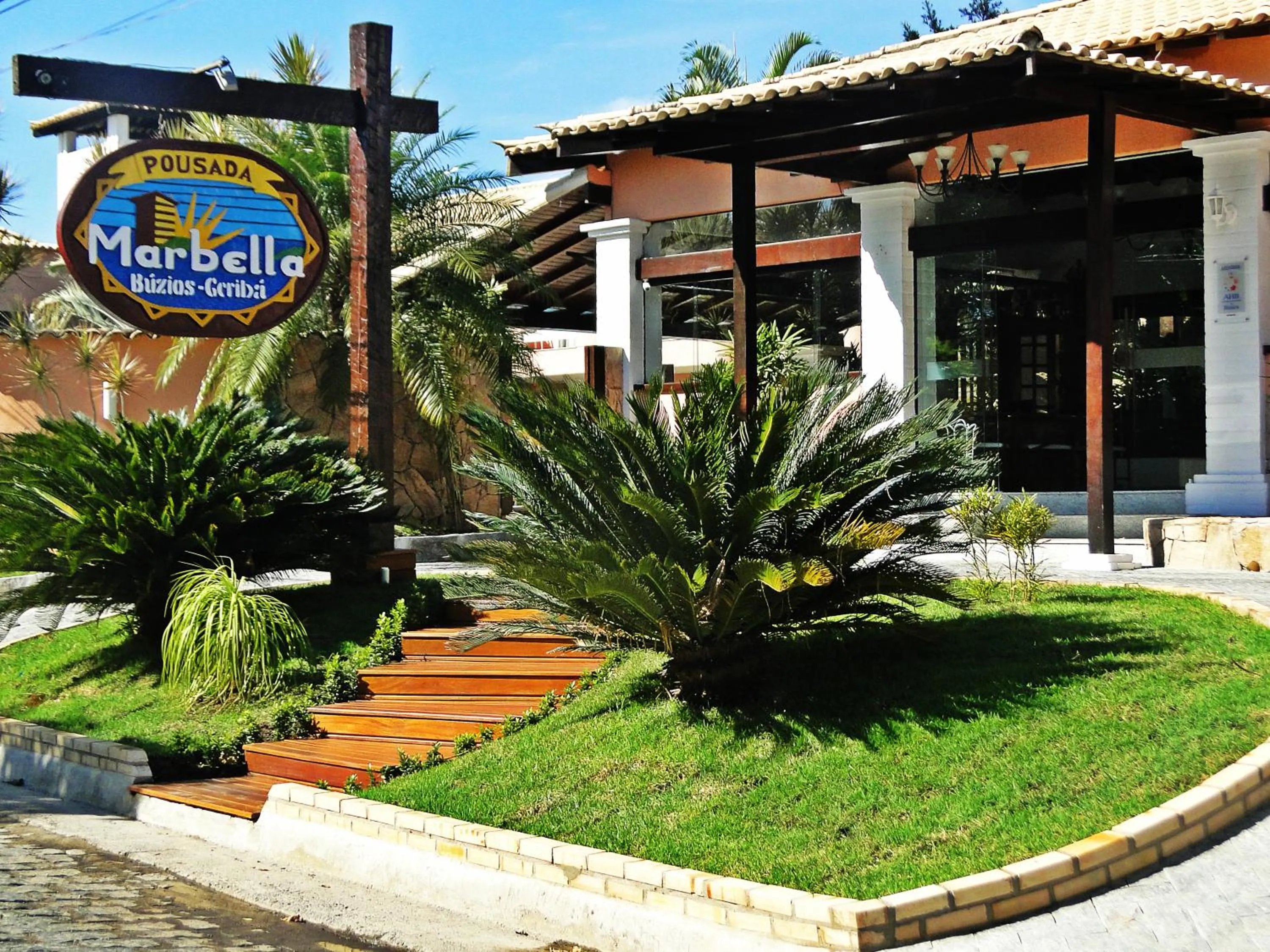 Garden in Pousada Marbella