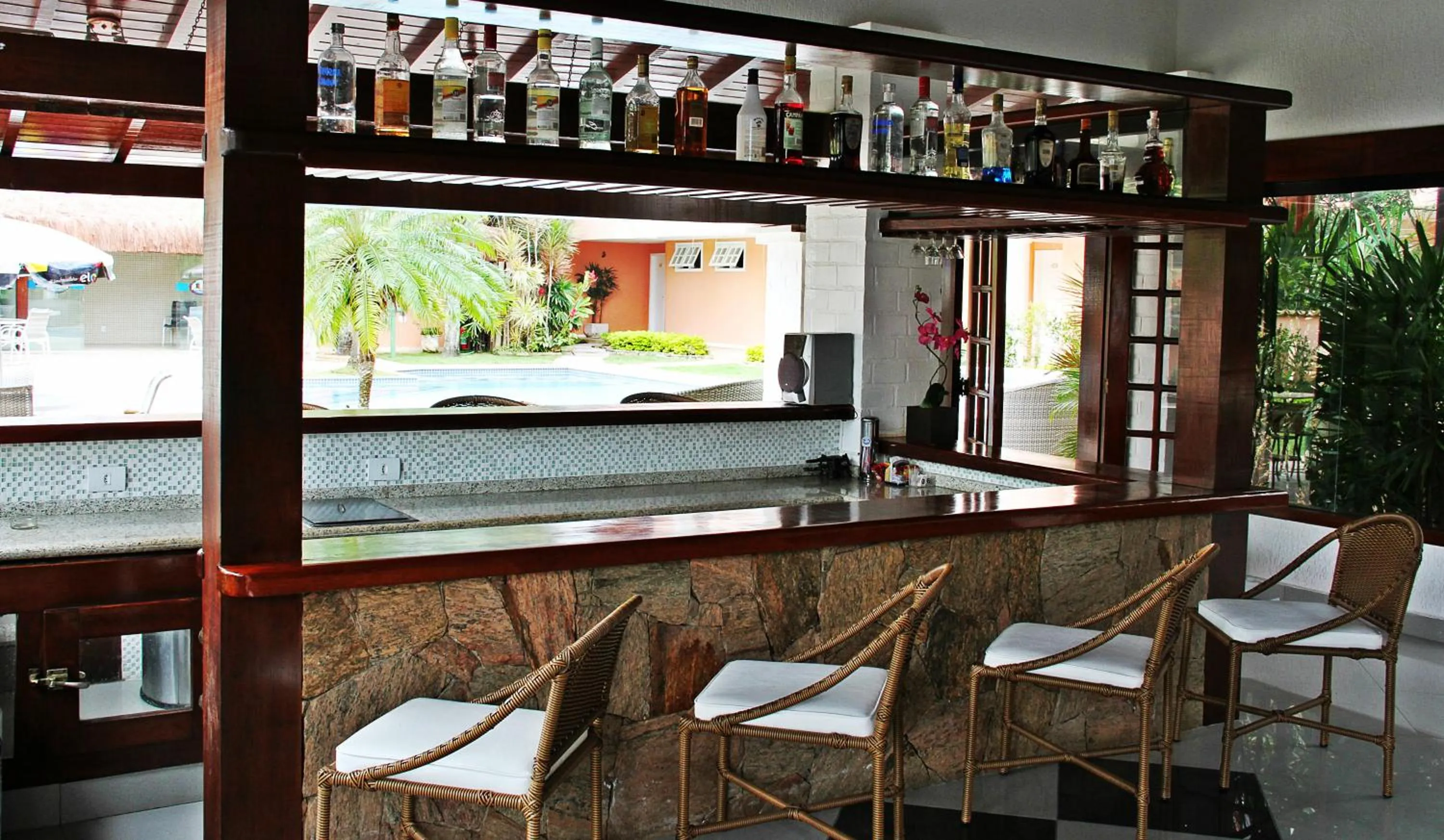 Lounge or bar in Pousada Marbella