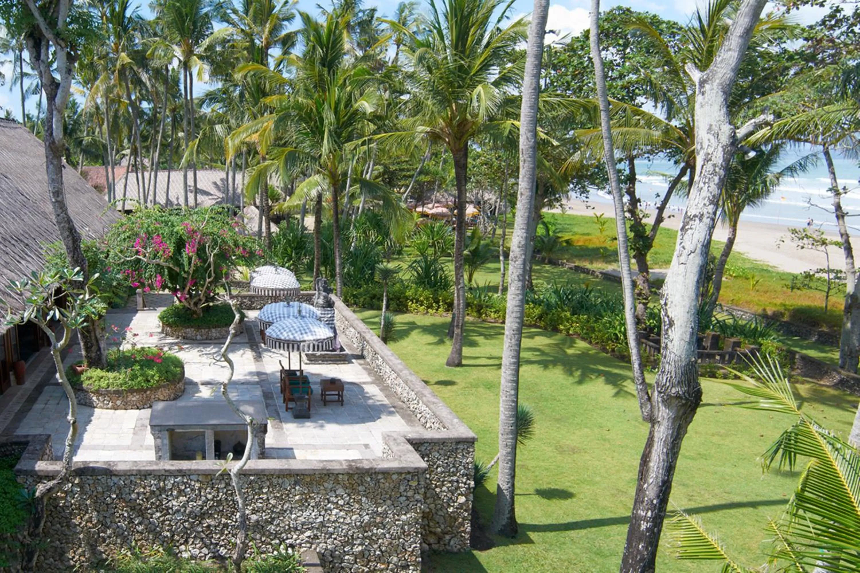Garden in The Oberoi Beach Resort, Bali